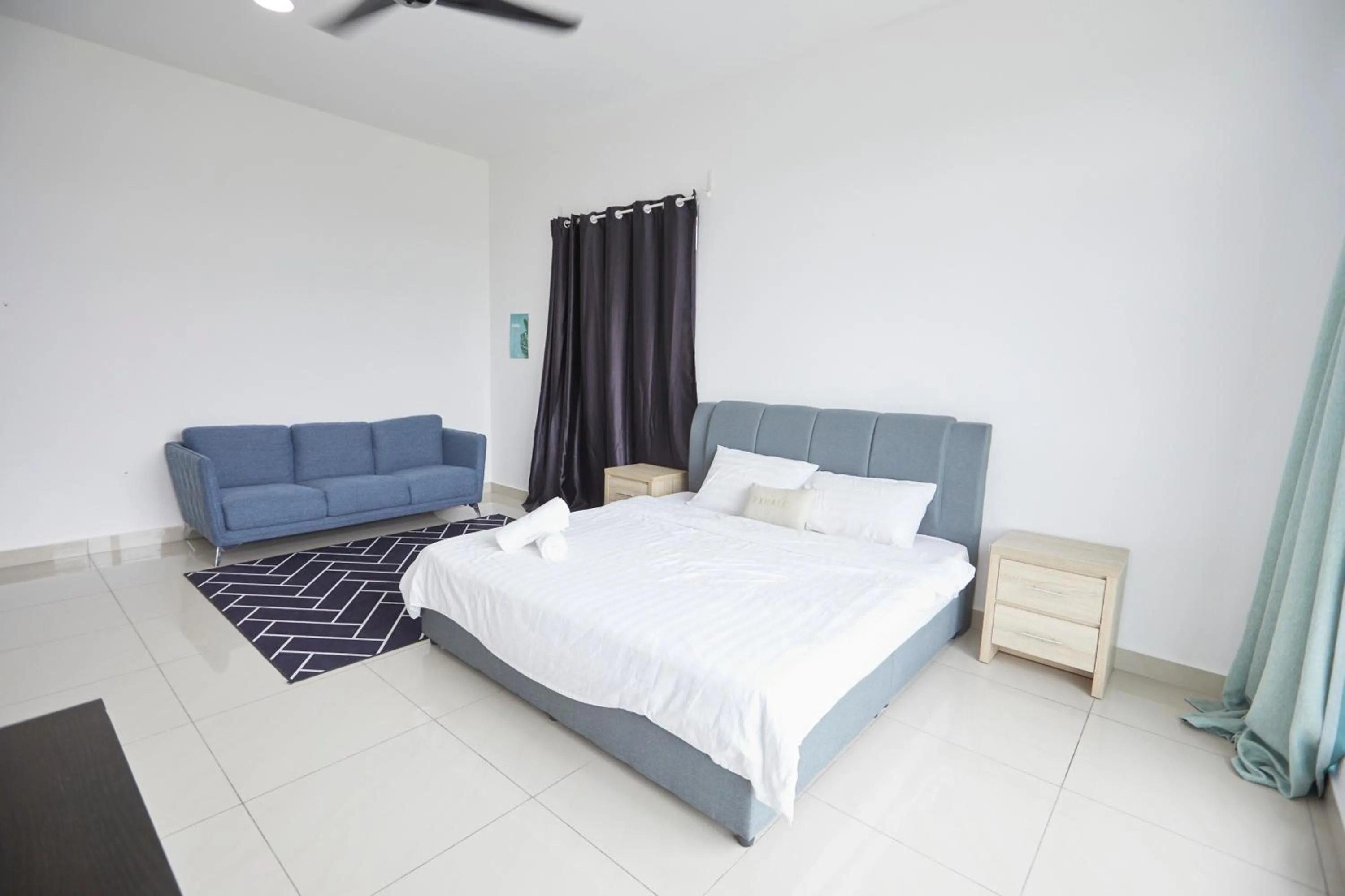 Bedroom, Bed in Desaru Arcadia Villa By Convergence