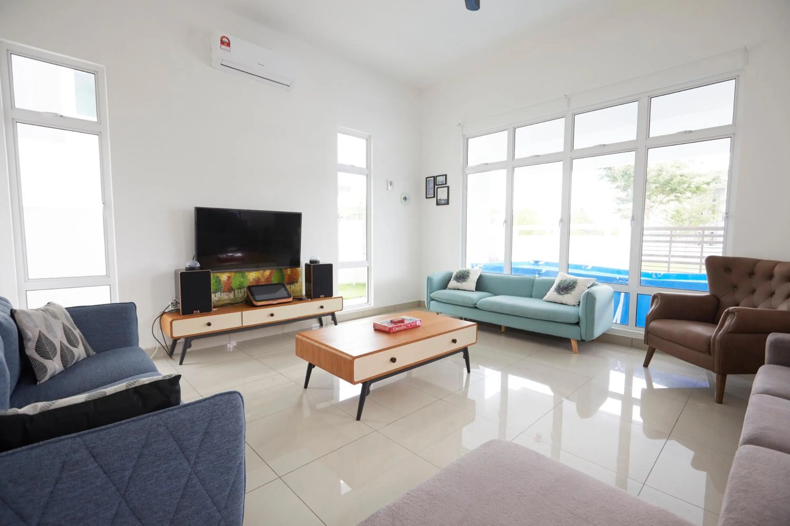 Living room in Desaru Arcadia Villa By Convergence