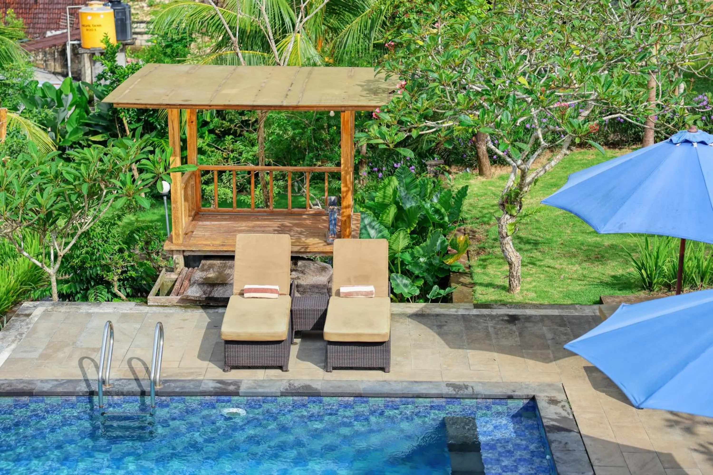 Pool view in NG Sweet Home