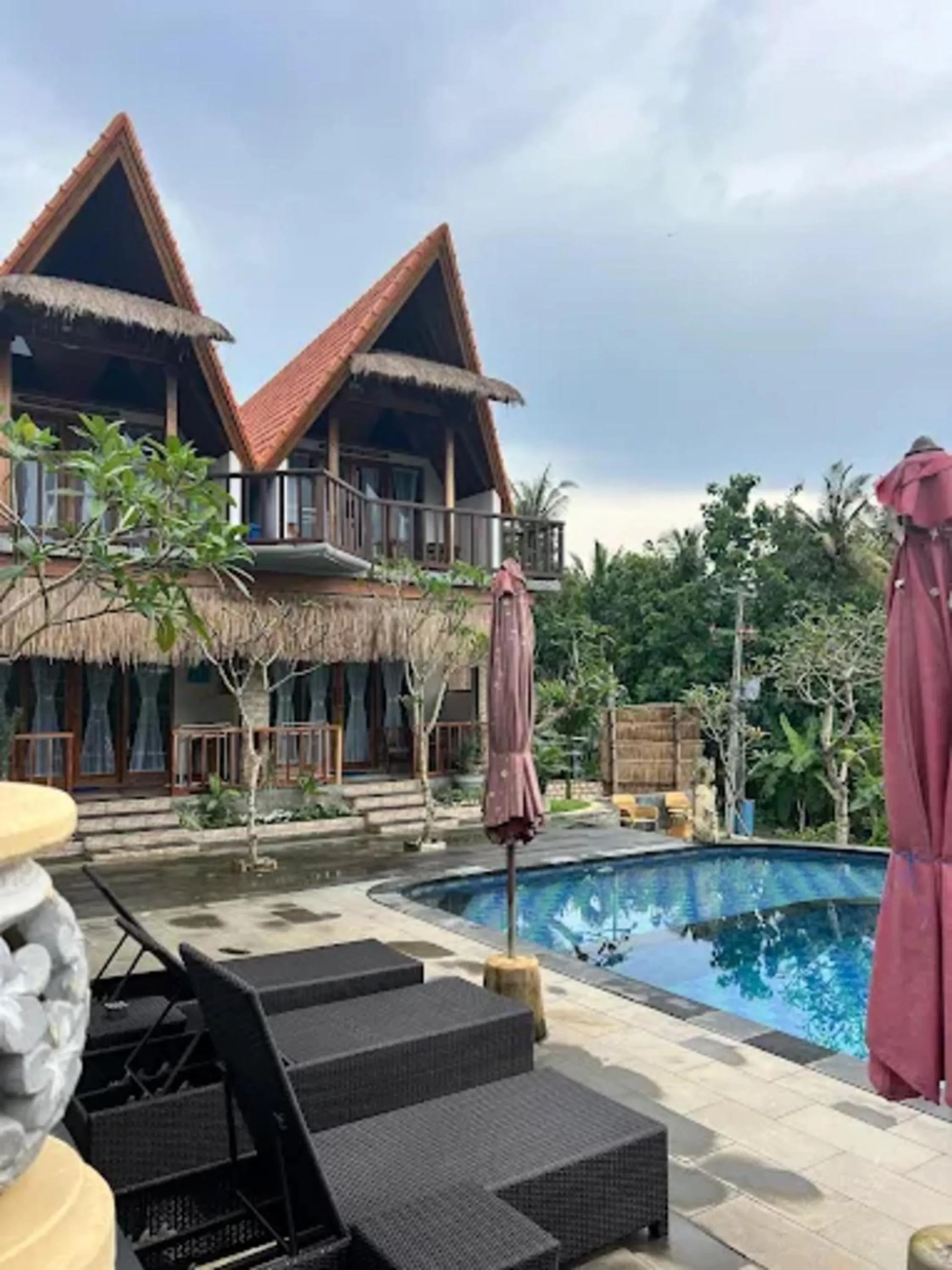 Pool view in NG Sweet Home