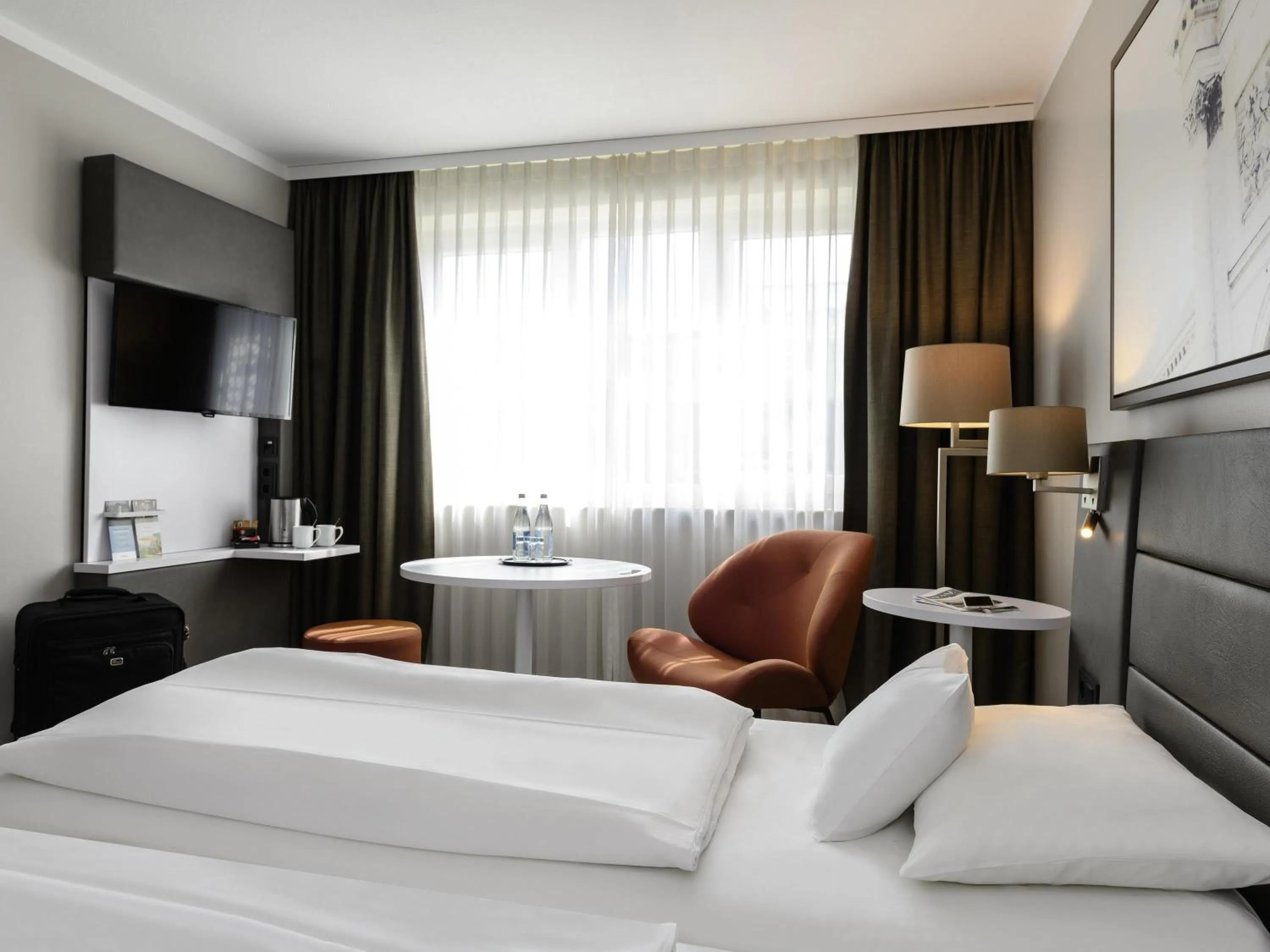 Bedroom, Bed in Mercure München City Schwabing