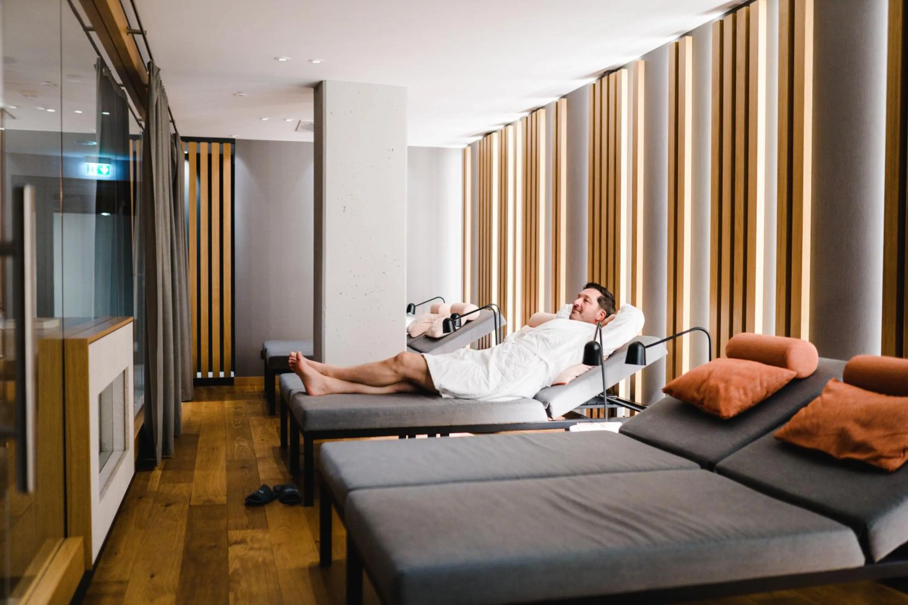 Spa and wellness centre/facilities in ATLANTIC Hotel Münster