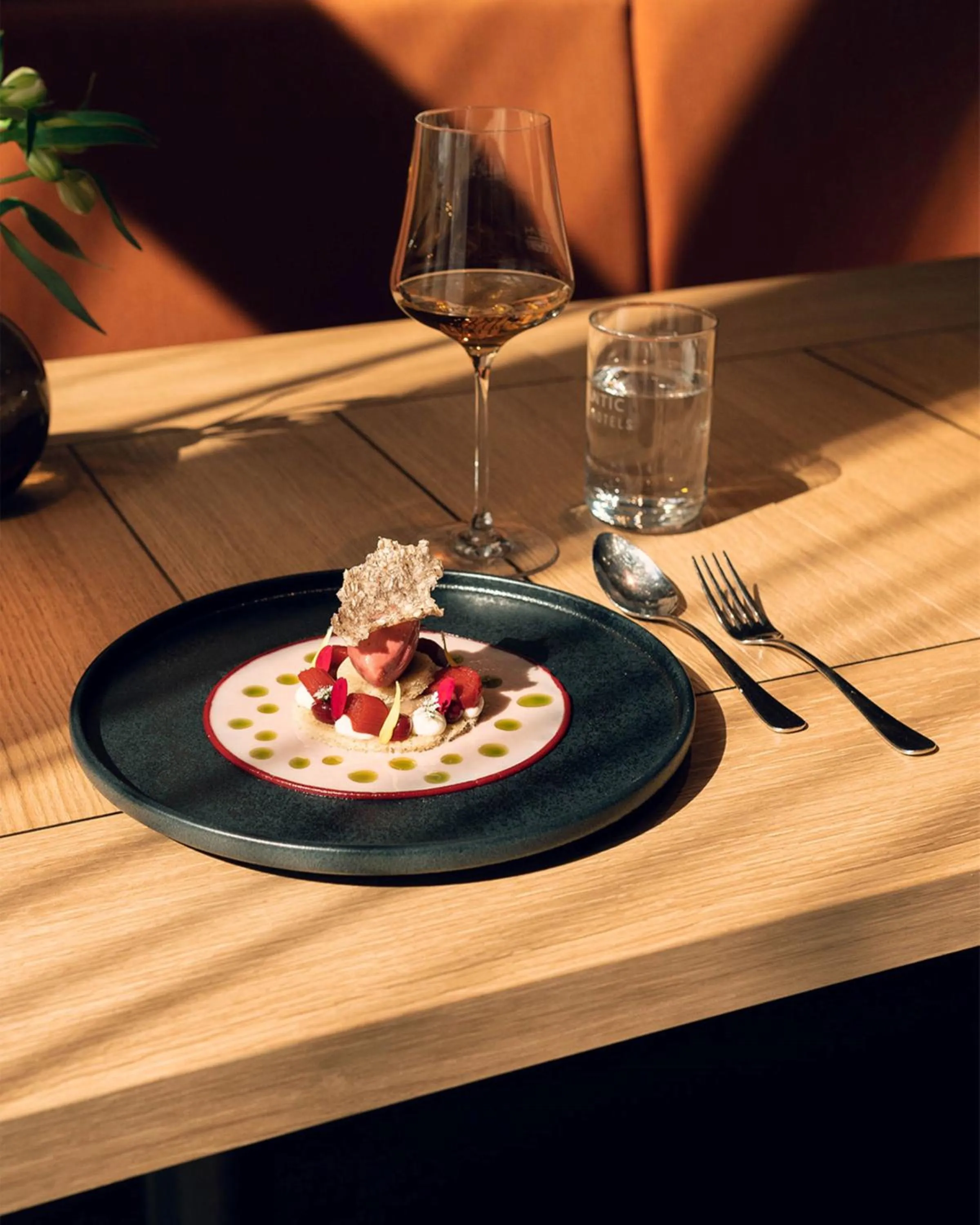 Restaurant/places to eat in ATLANTIC Hotel Münster