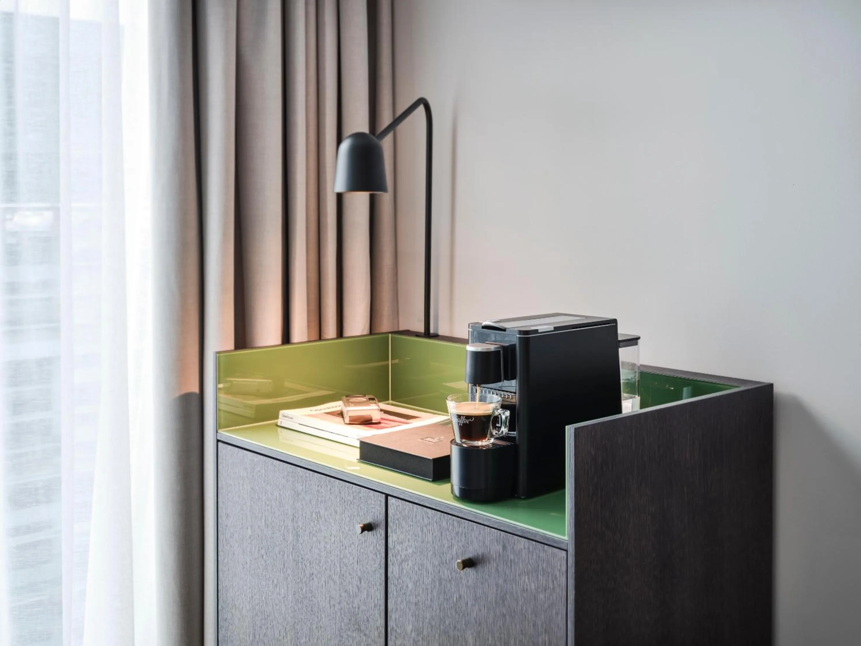 Coffee/tea facilities in ATLANTIC Hotel Münster