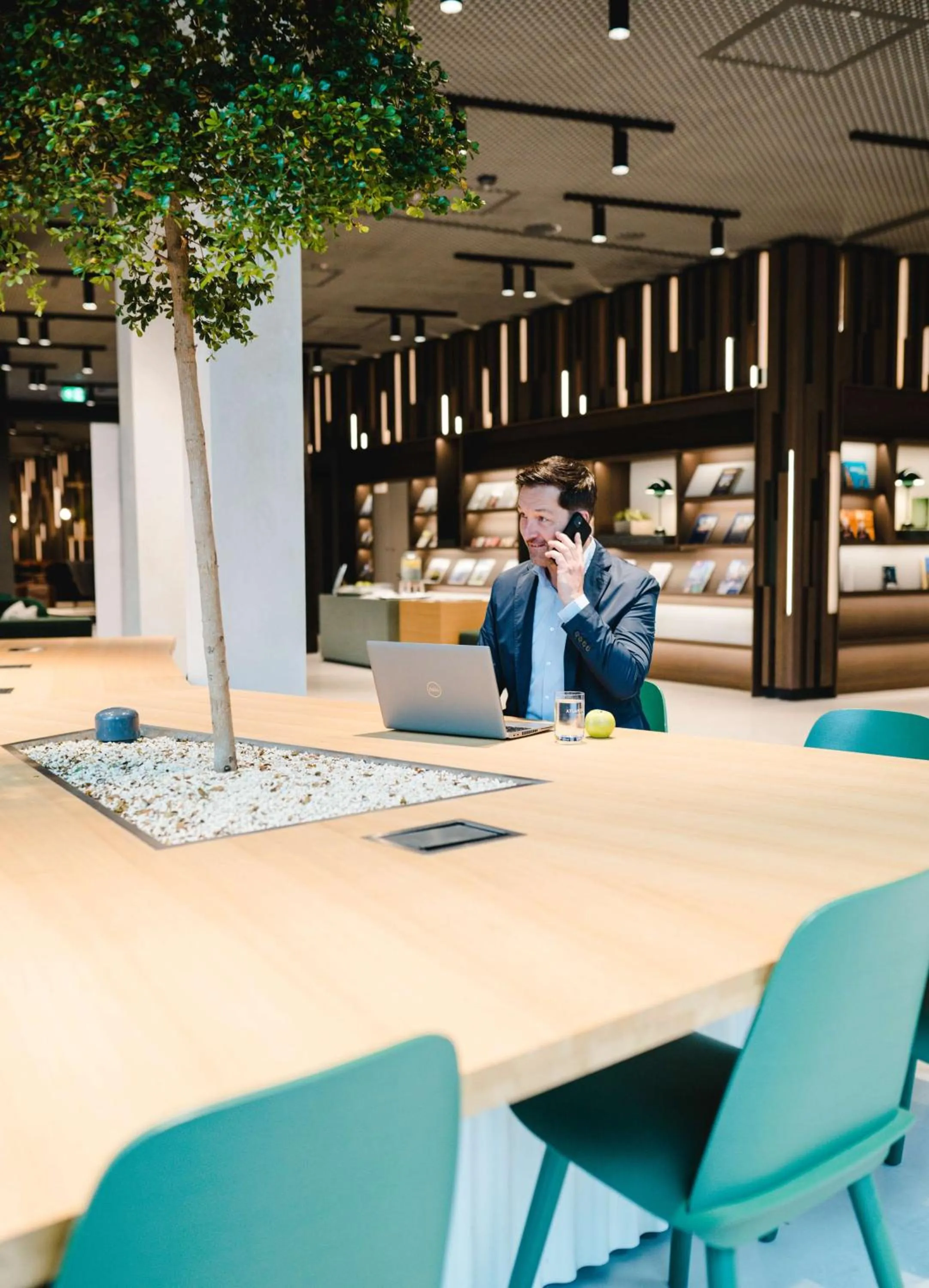 Lobby or reception in ATLANTIC Hotel Münster