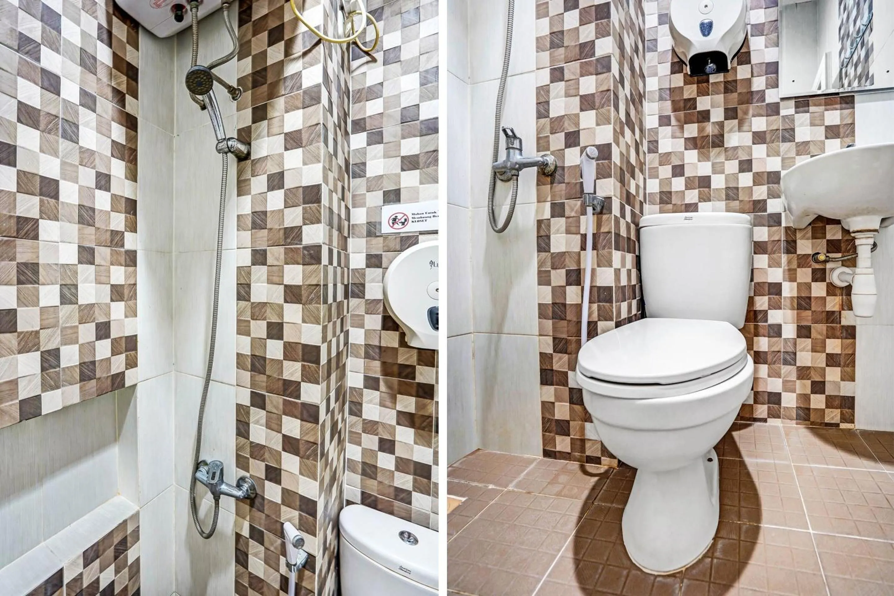 Bathroom in OYO Pratama Dukuh Kupang Sub