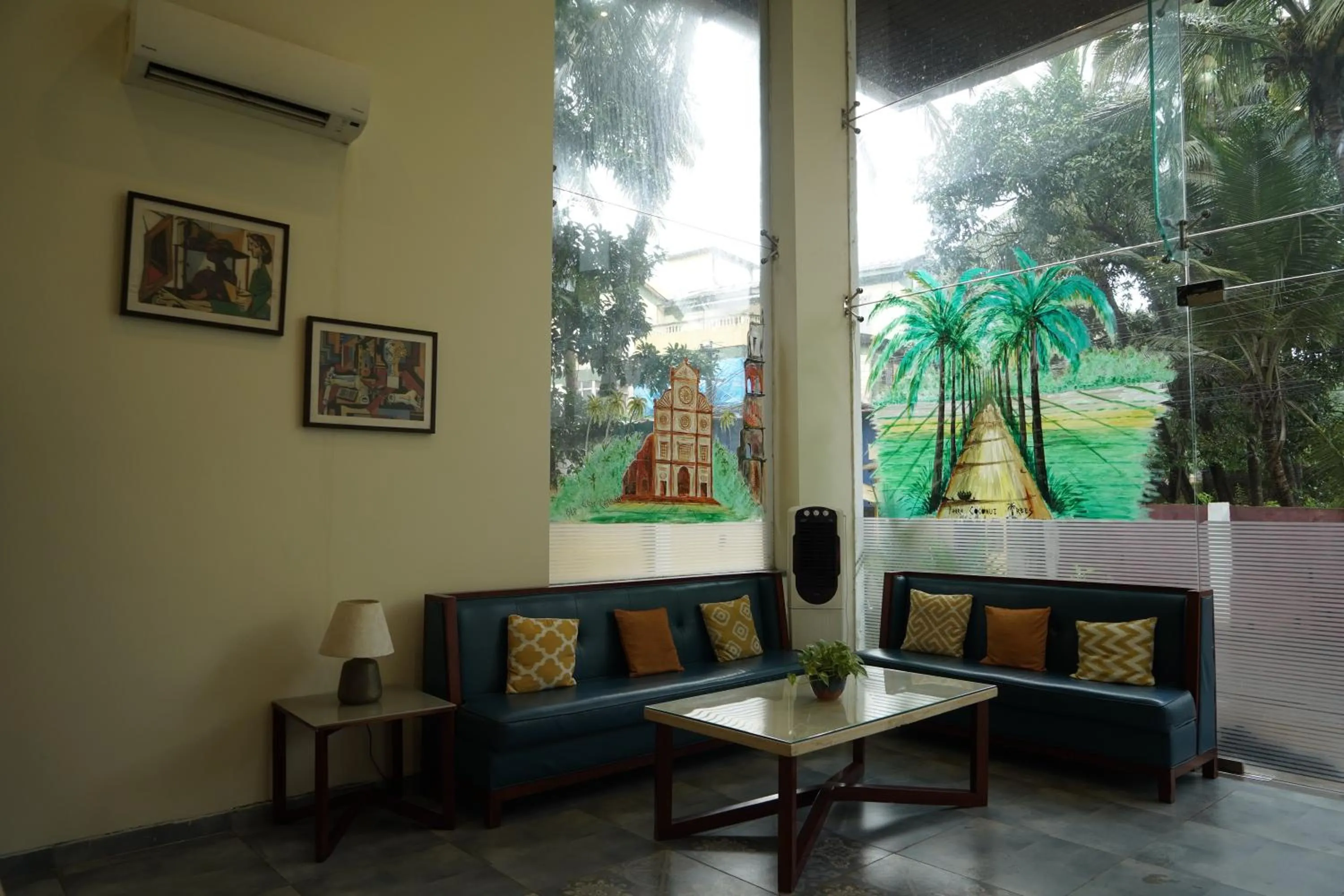 Seating area in Trevon Hotels & Resorts Goa