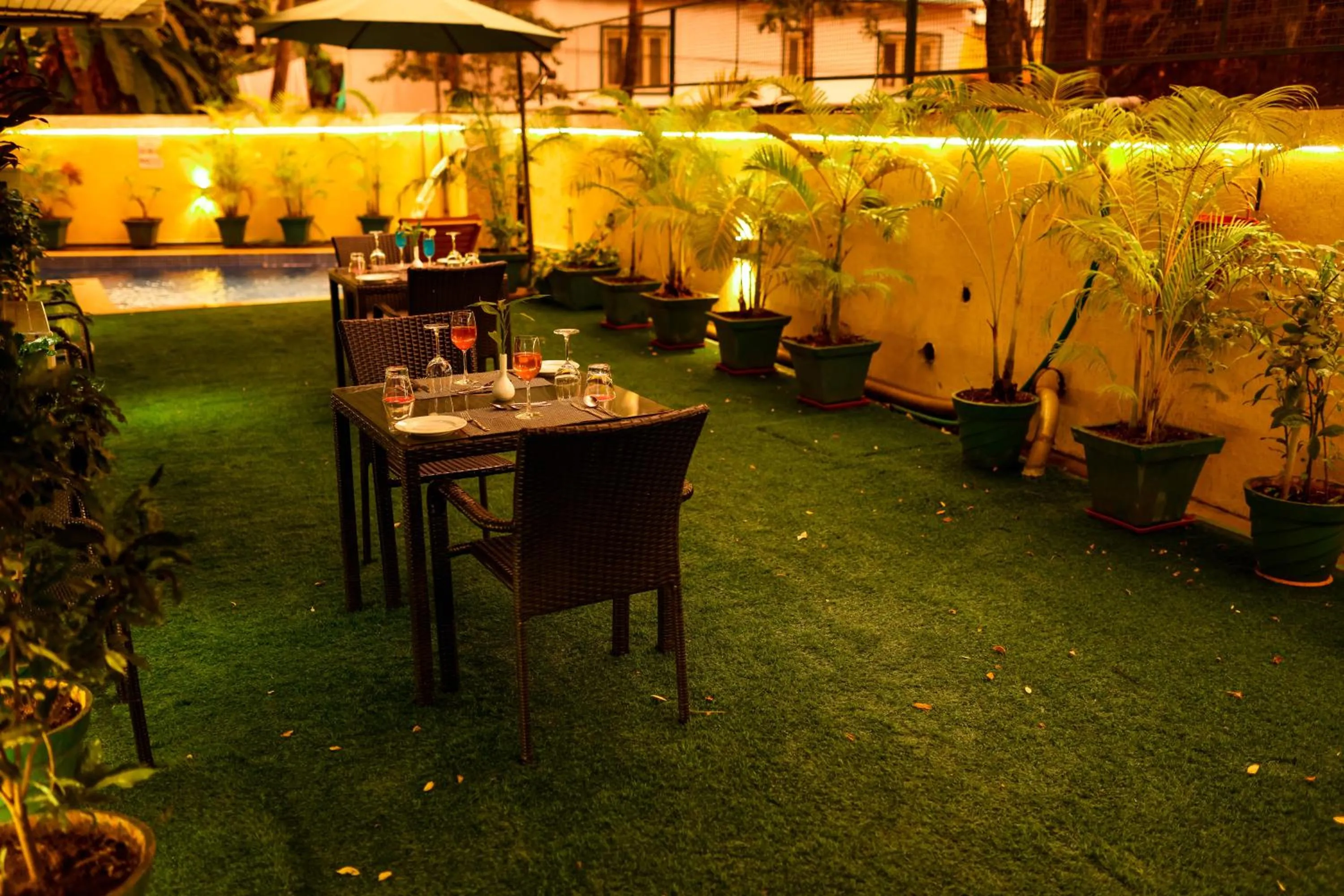 Dining area in Trevon Hotels & Resorts Goa