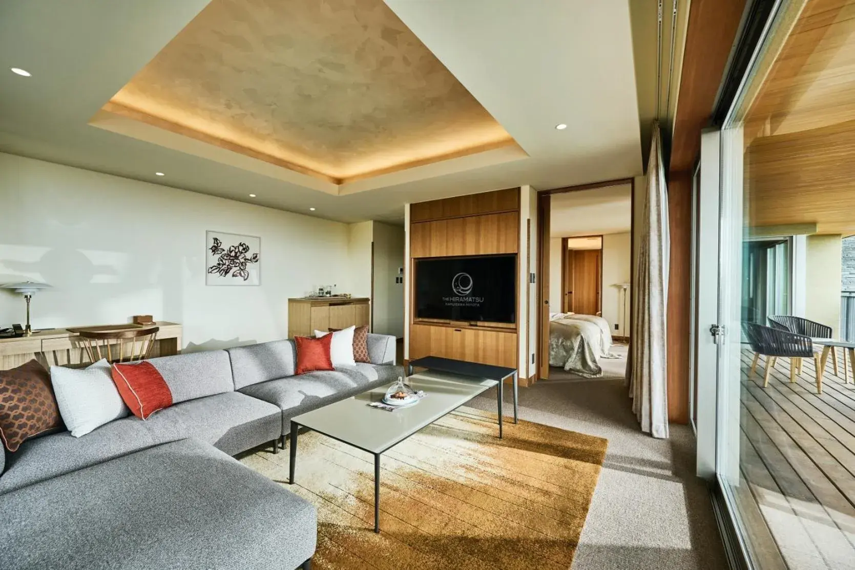 Junior Suite with Forest View - single occupancy in THE HIRAMATSU KARUIZAWA MIYOTA Junior Suite with Forest View - single occupancy in THE HIRAMATSU KARUIZAWA MIYOTA