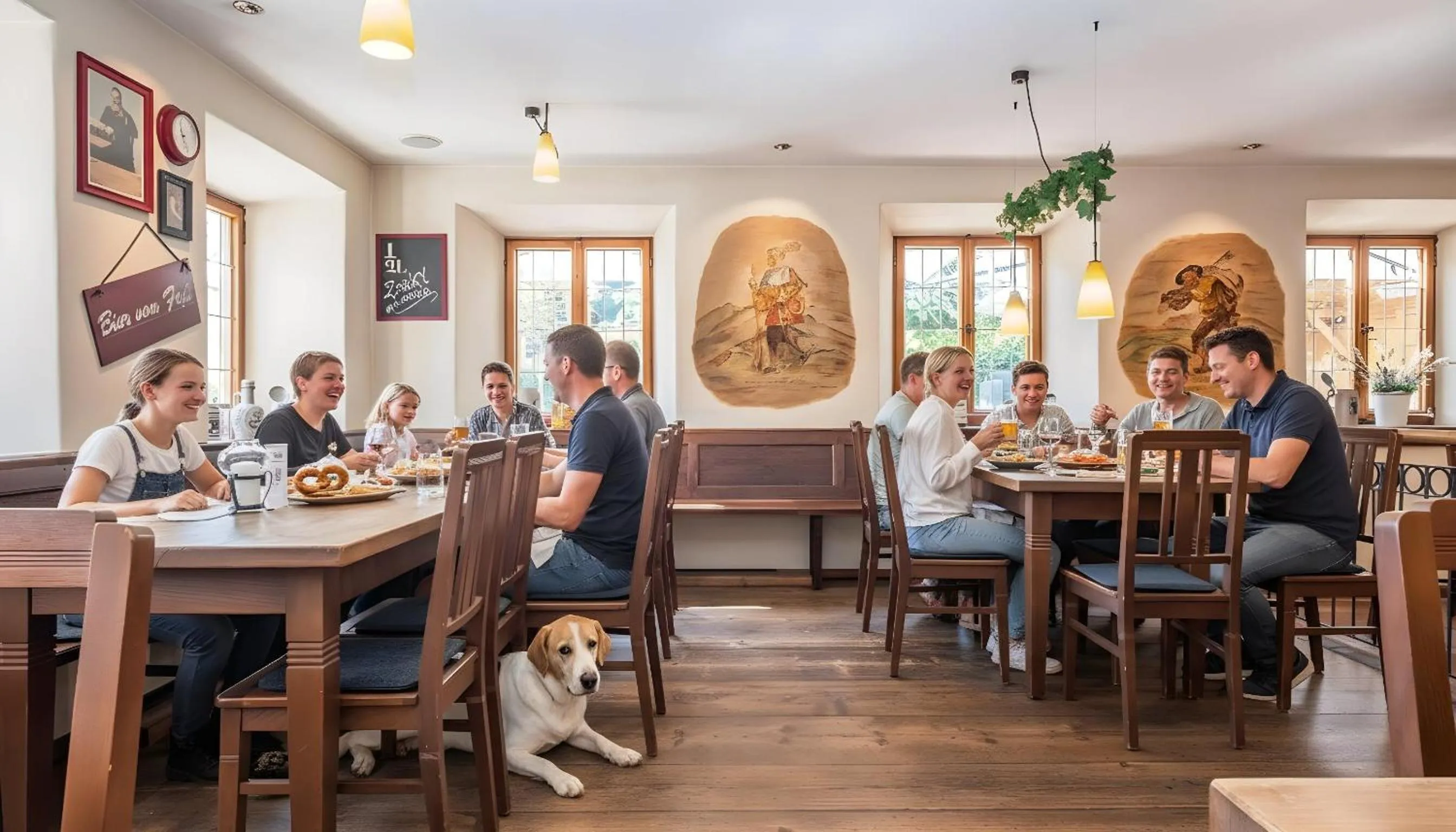 Restaurant/places to eat in Hotel Alte Post