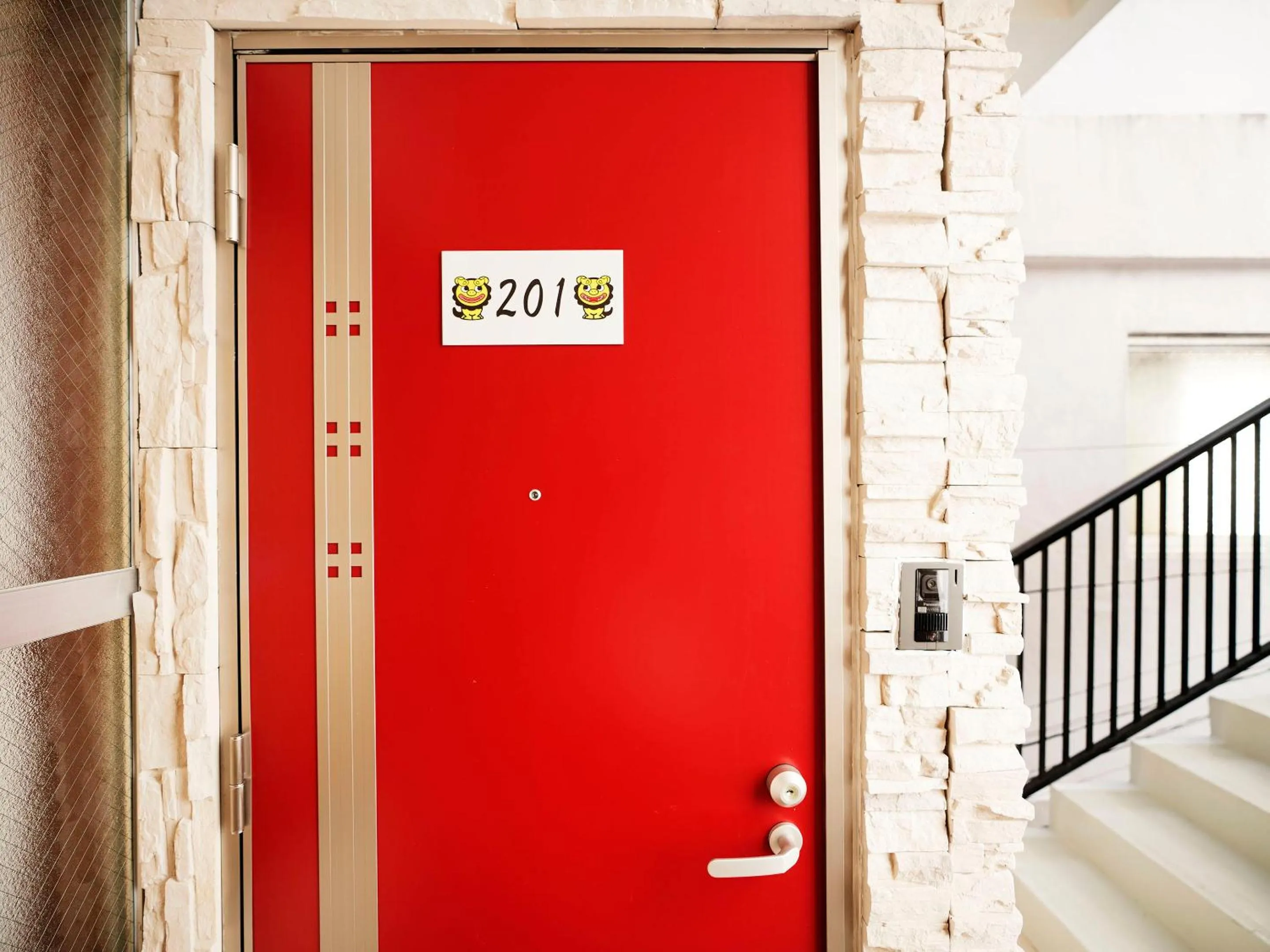 Facade/entrance in Mcity in Maejima