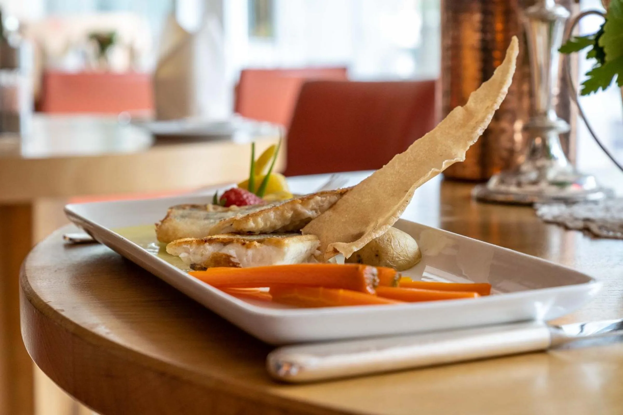 Food close-up in Hotel Pöker