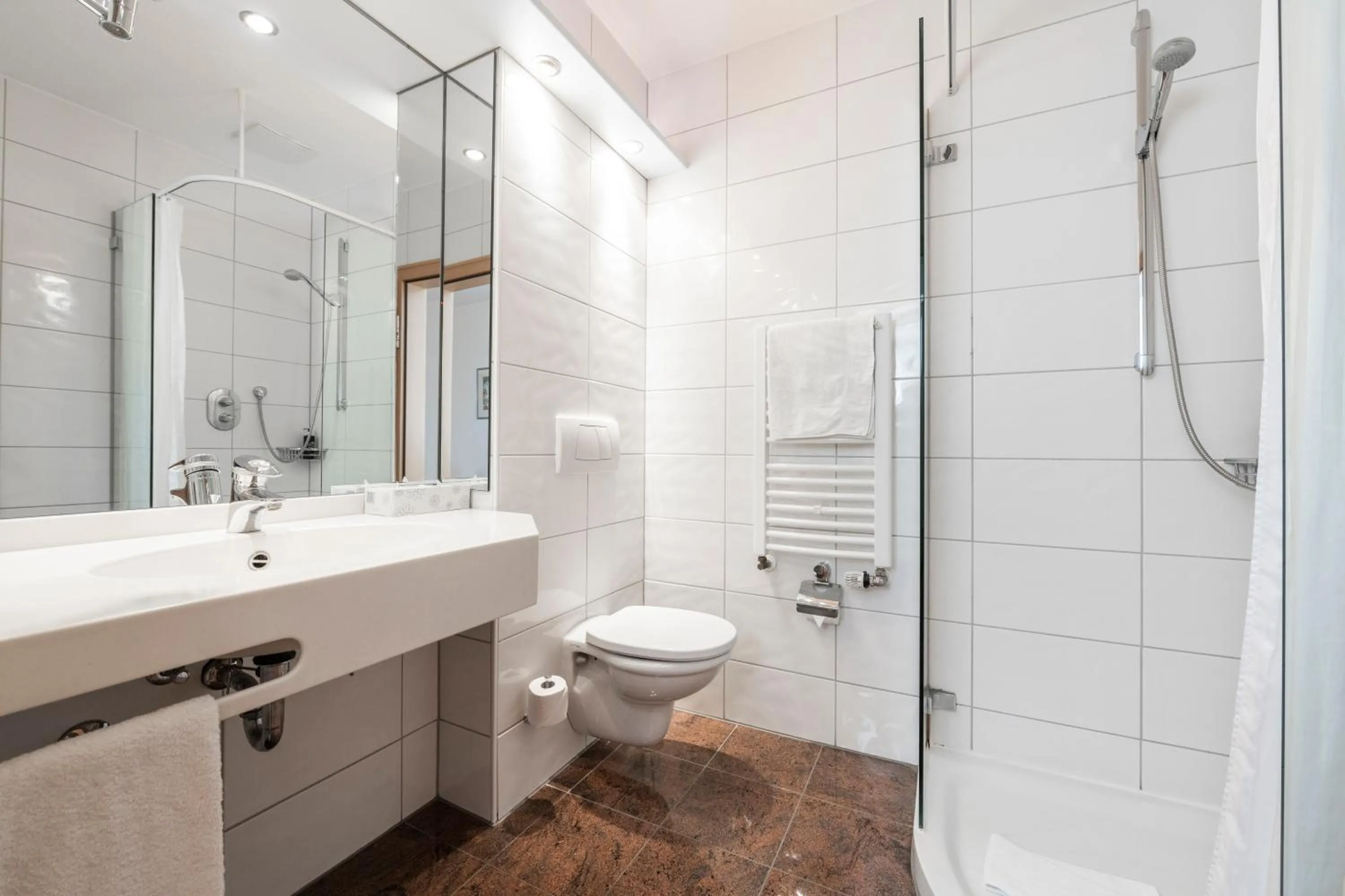 Bathroom in Hotel Pöker