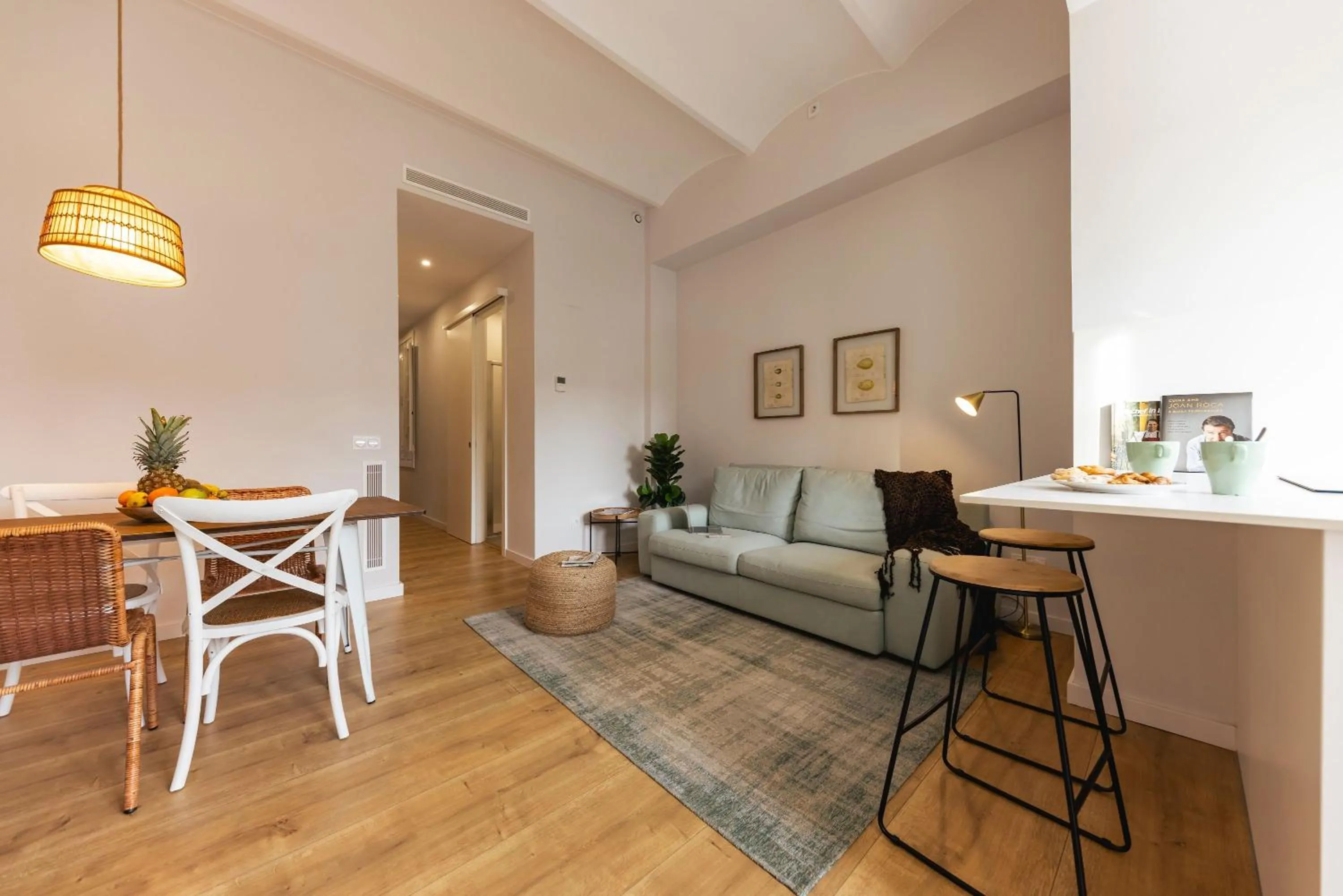 Living room in Bravissimo Riu Onyar, modern 3 bedroom apartment