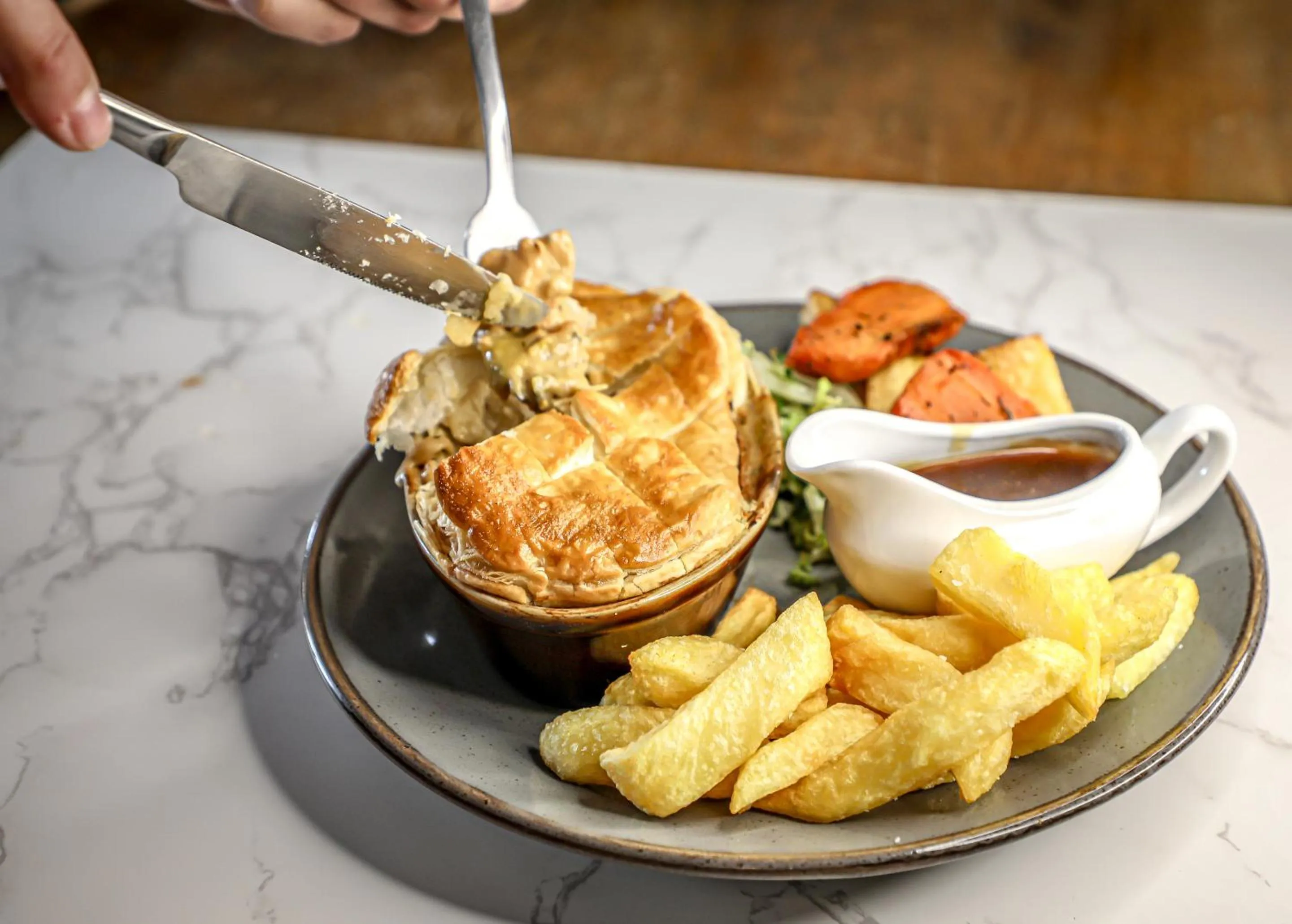 Food and drinks in Queens Head Inn, Tirril