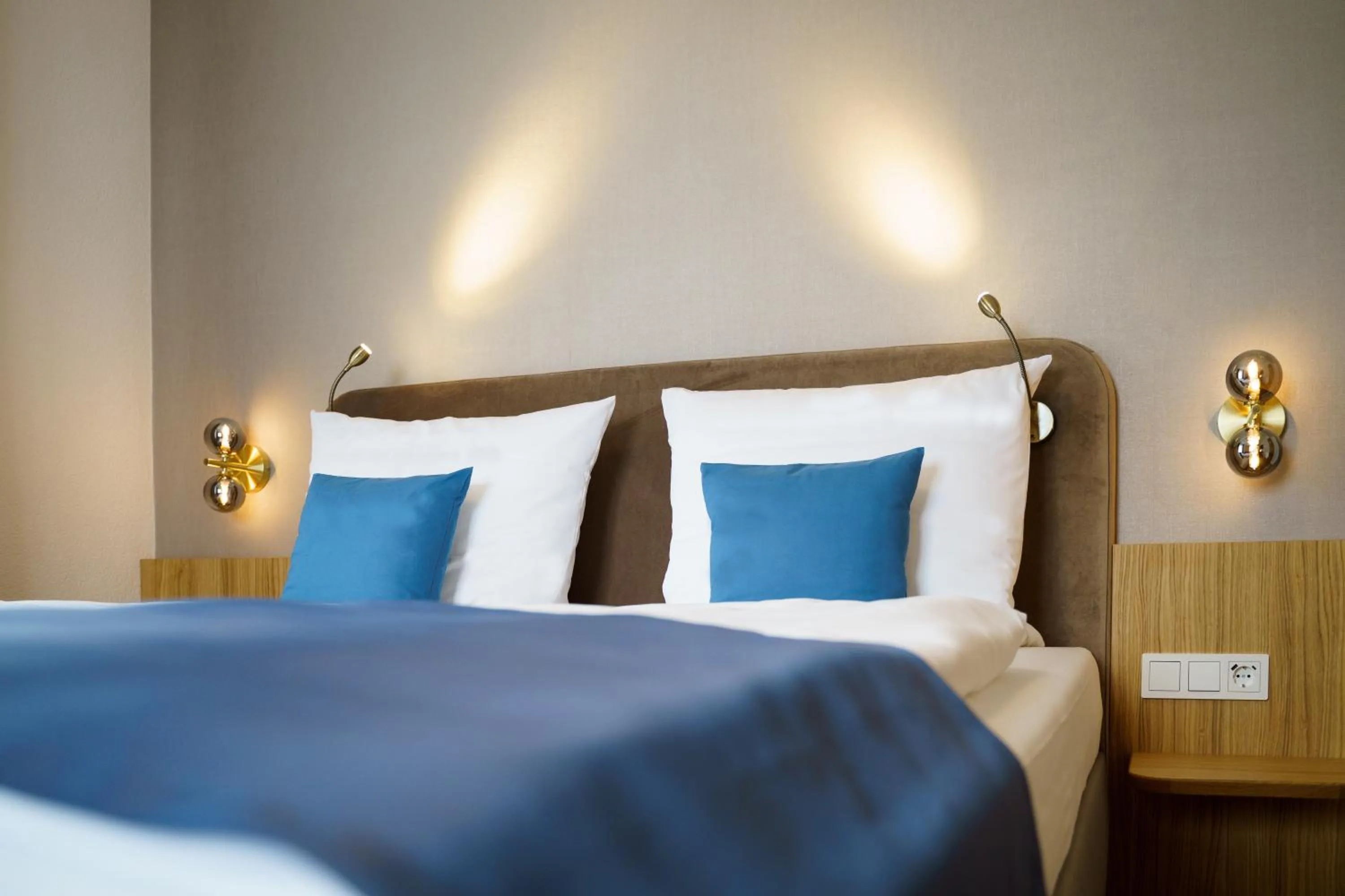 Bed in Hotel Wilder Mann