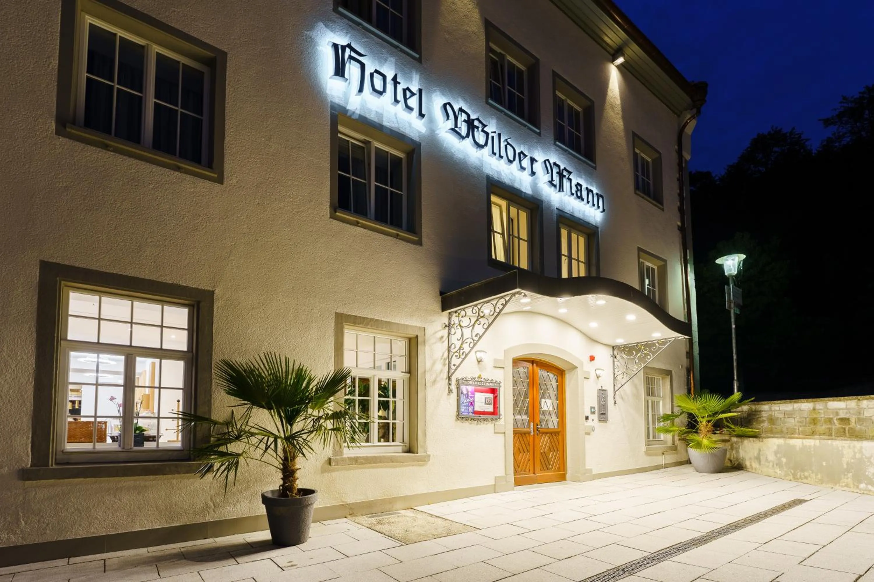 Property building in Hotel Wilder Mann