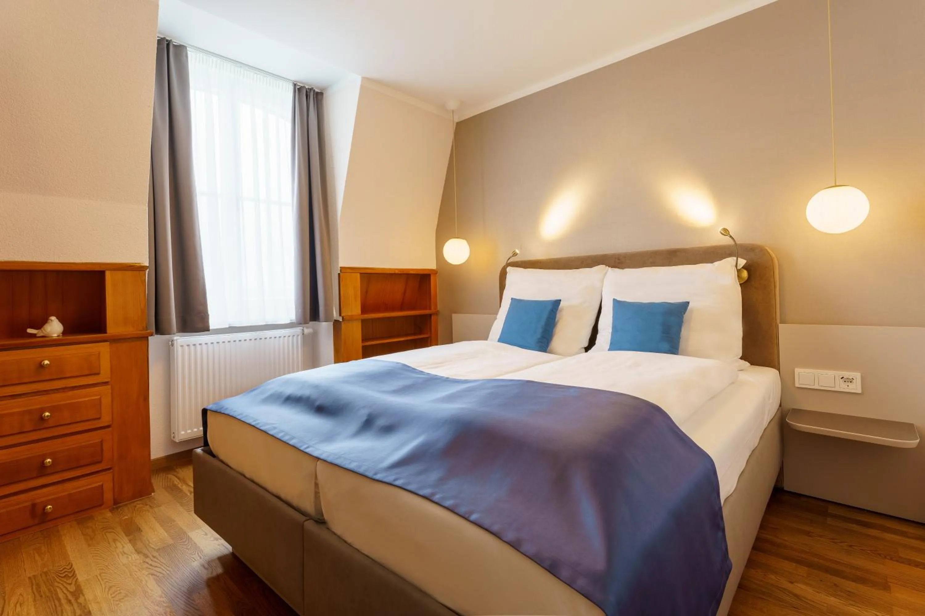 Bed in Hotel Wilder Mann