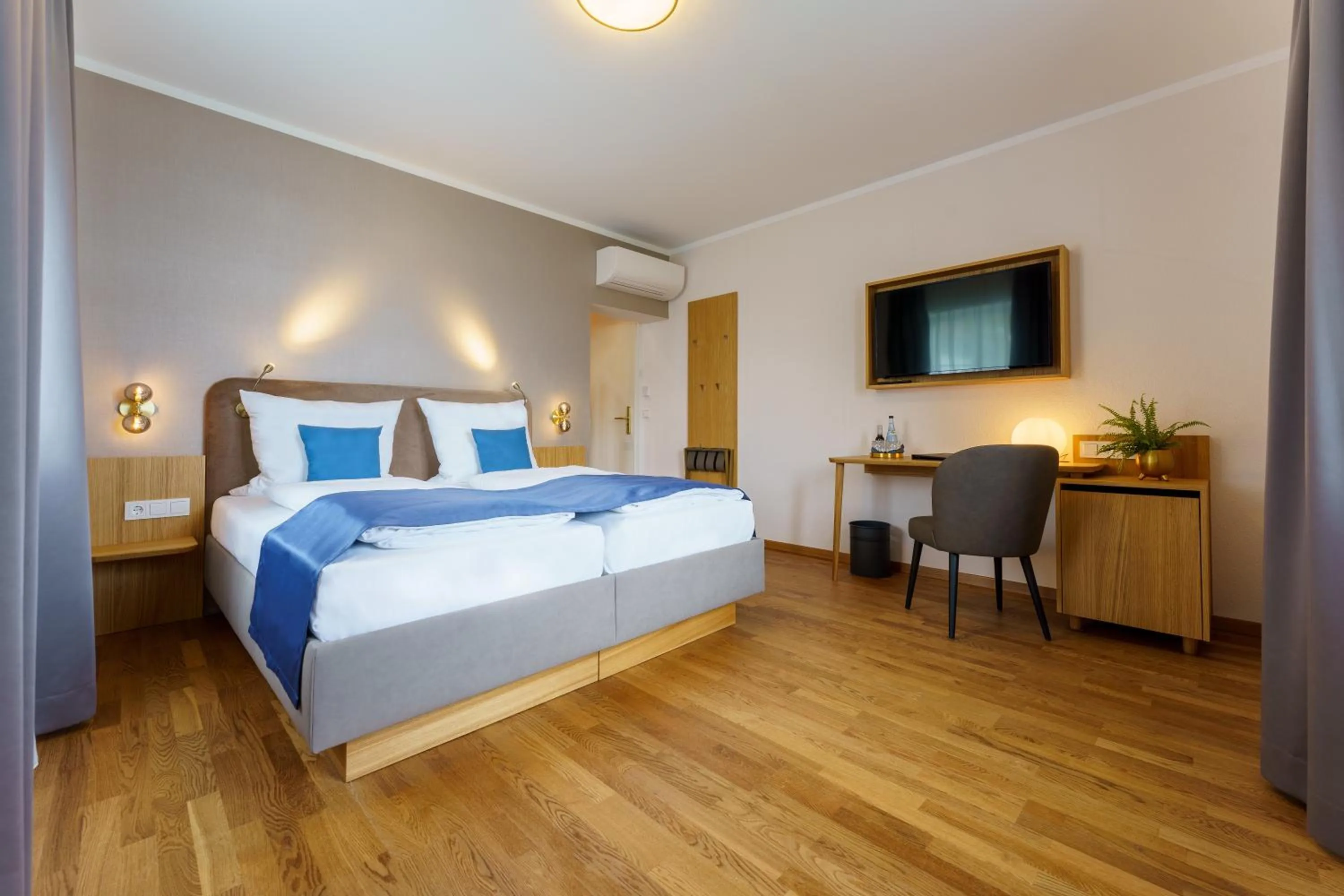 Bed in Hotel Wilder Mann