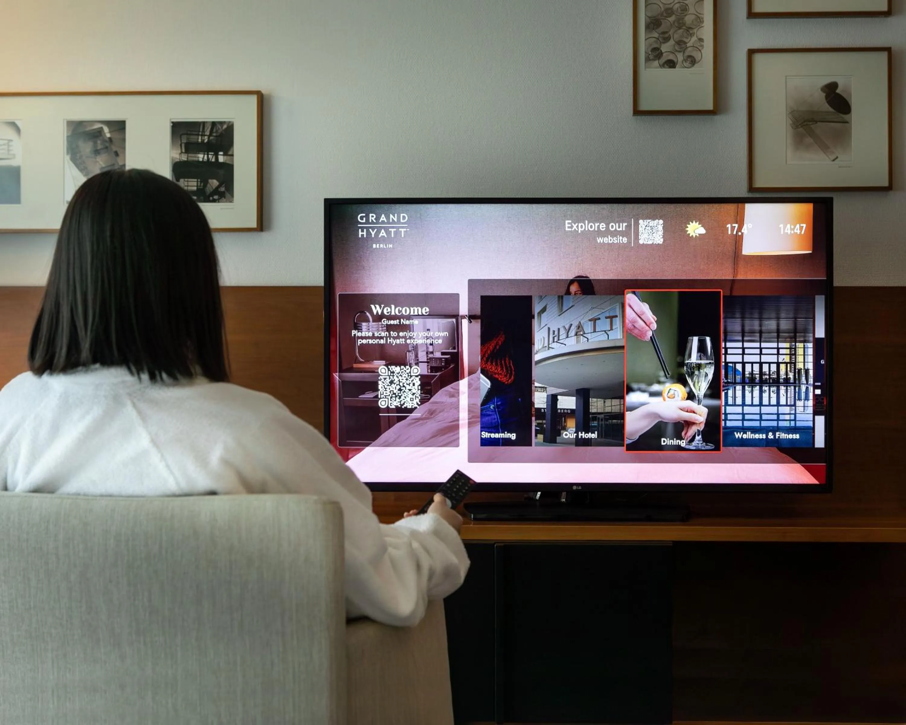 TV and multimedia in Grand Hyatt Berlin