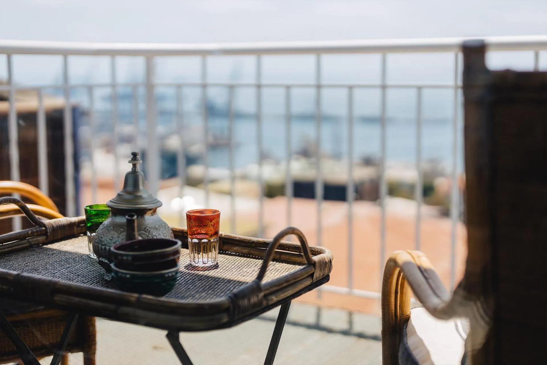 Balcony/Terrace in Casablu Hotel