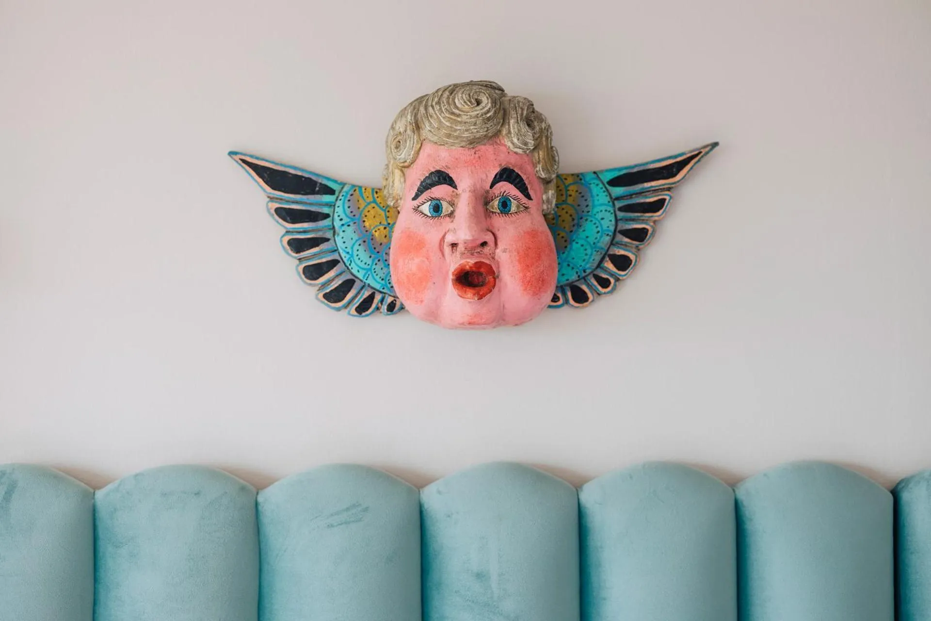 Decorative detail in Casablu Hotel