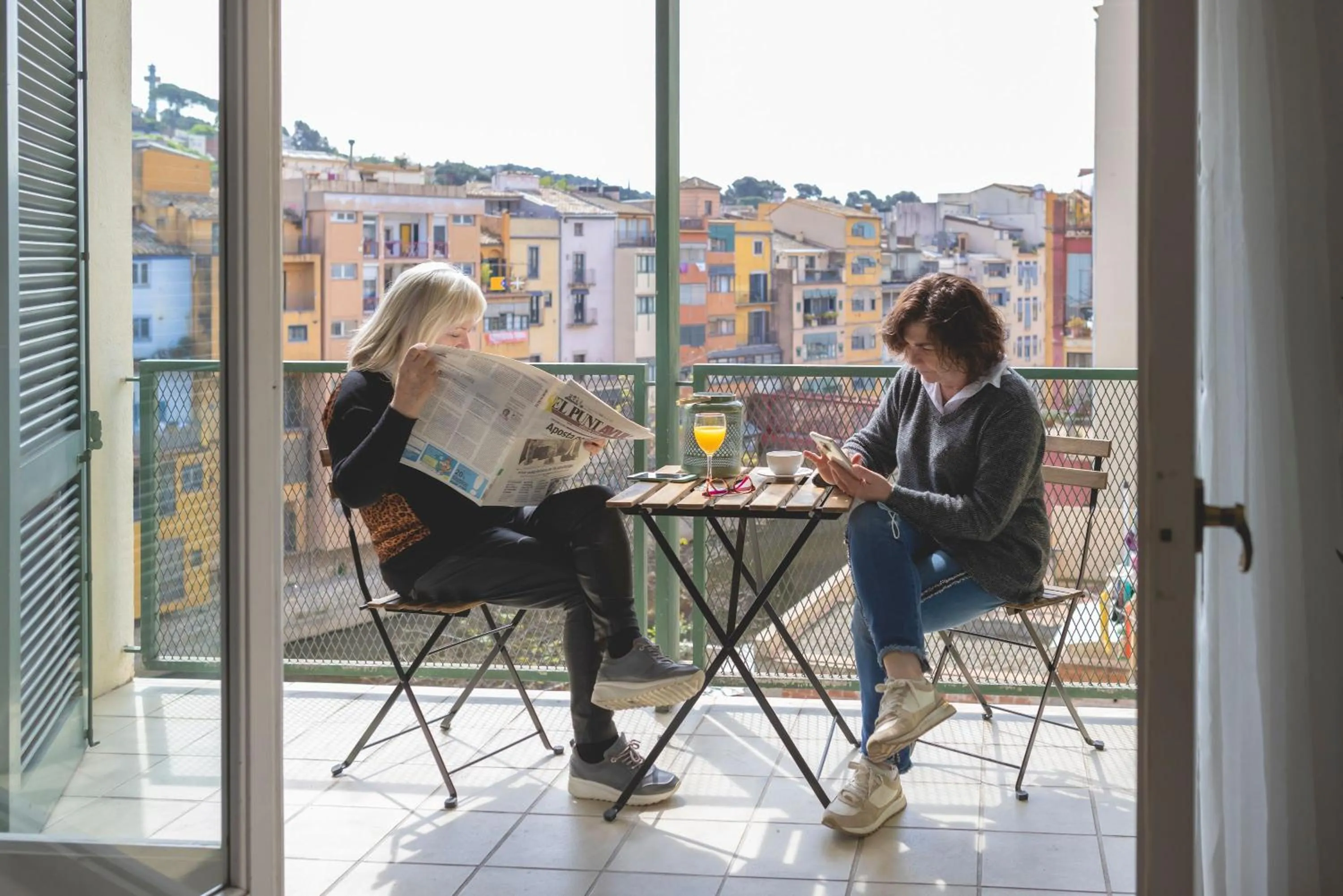 Balcony/Terrace in Bravissimo Plaça de la Independència, Morning Sun