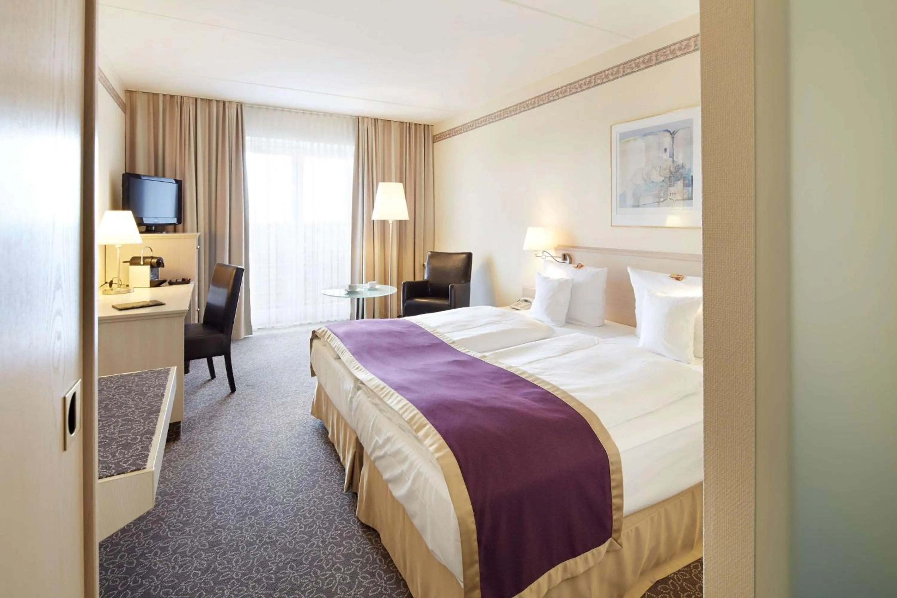 Business Double Room with Two Single Beds in Best Western Hotel Helmstedt am Lappwald