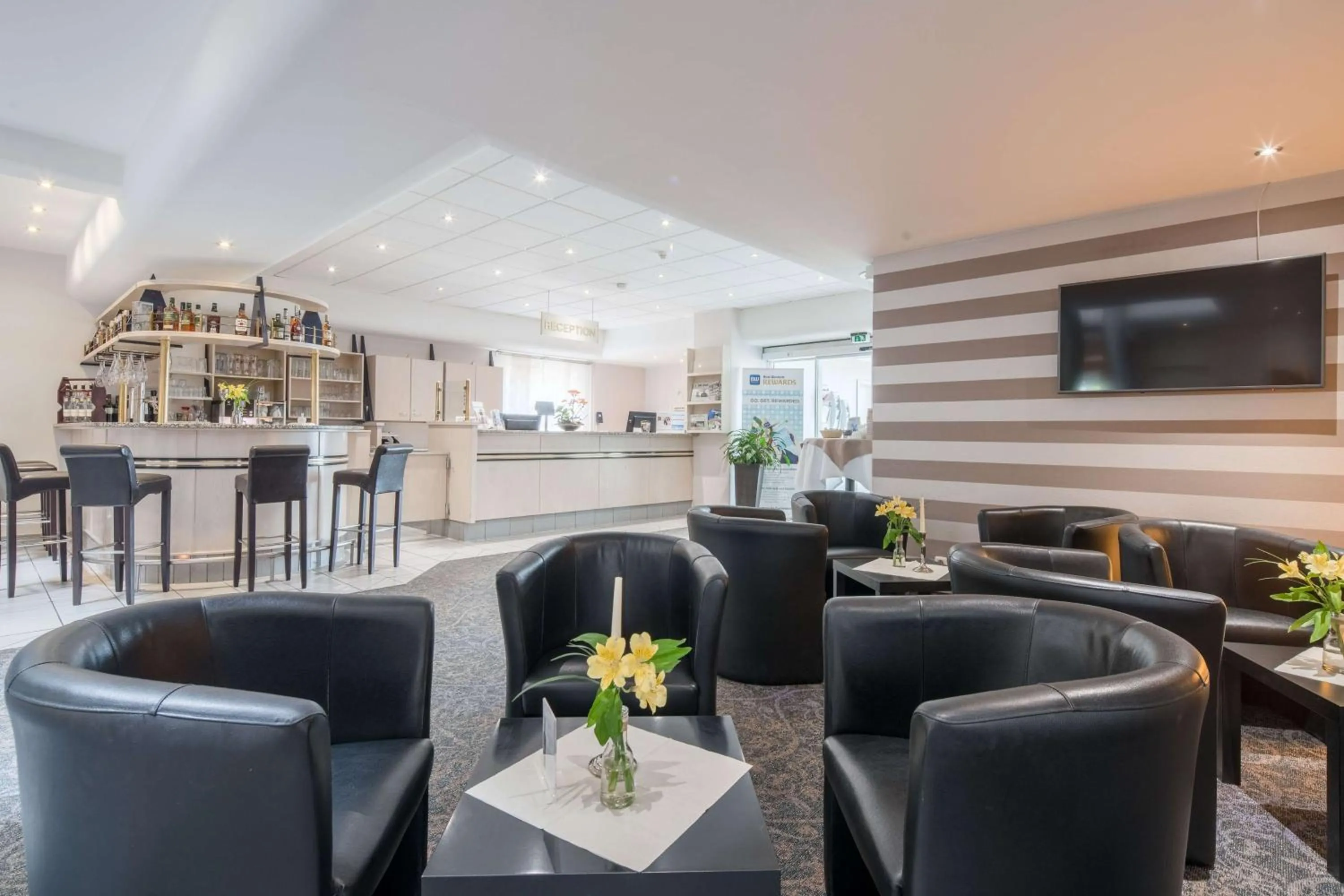 Lobby or reception in Best Western Hotel Helmstedt am Lappwald