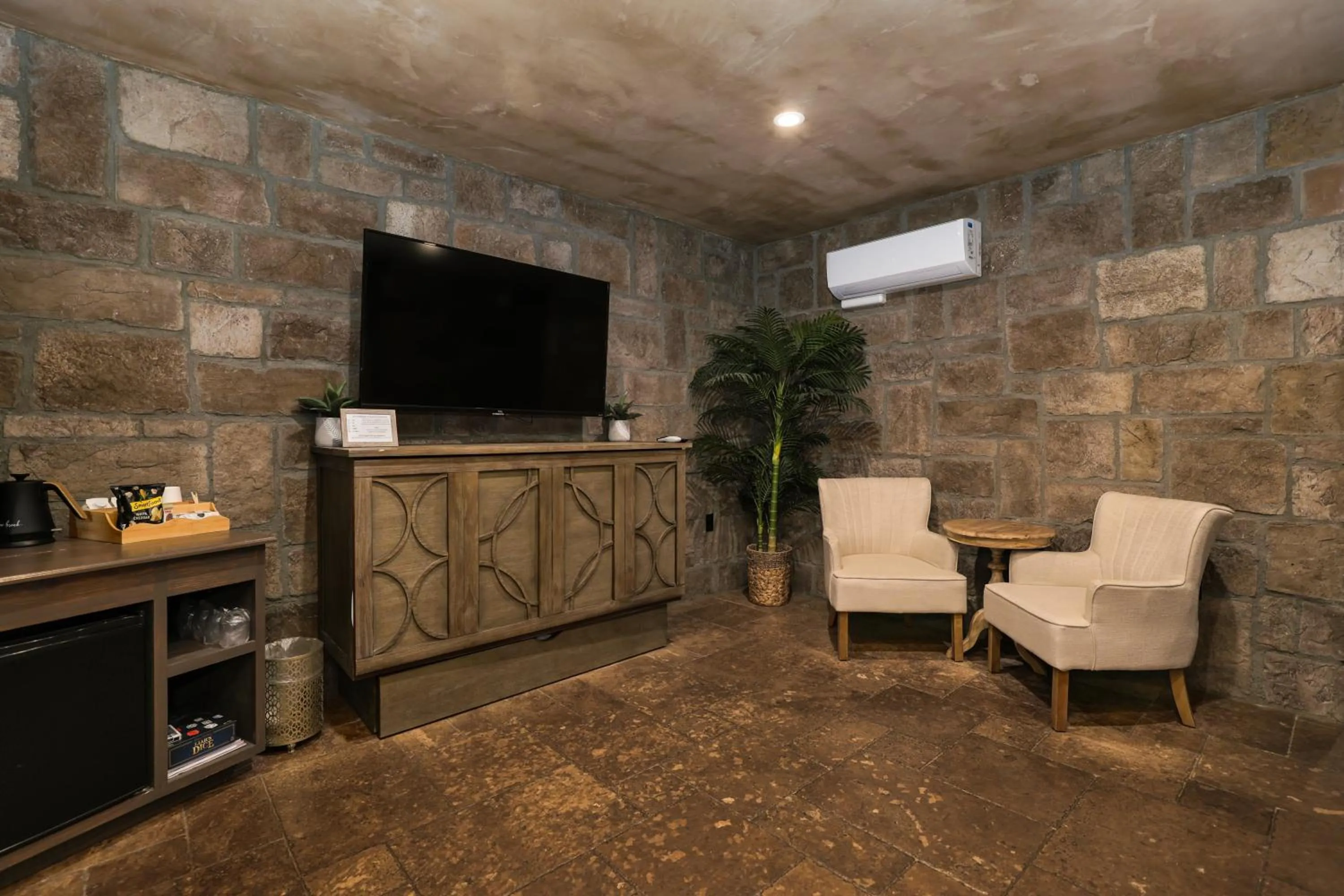 Seating area in The Inn at Zaca Creek