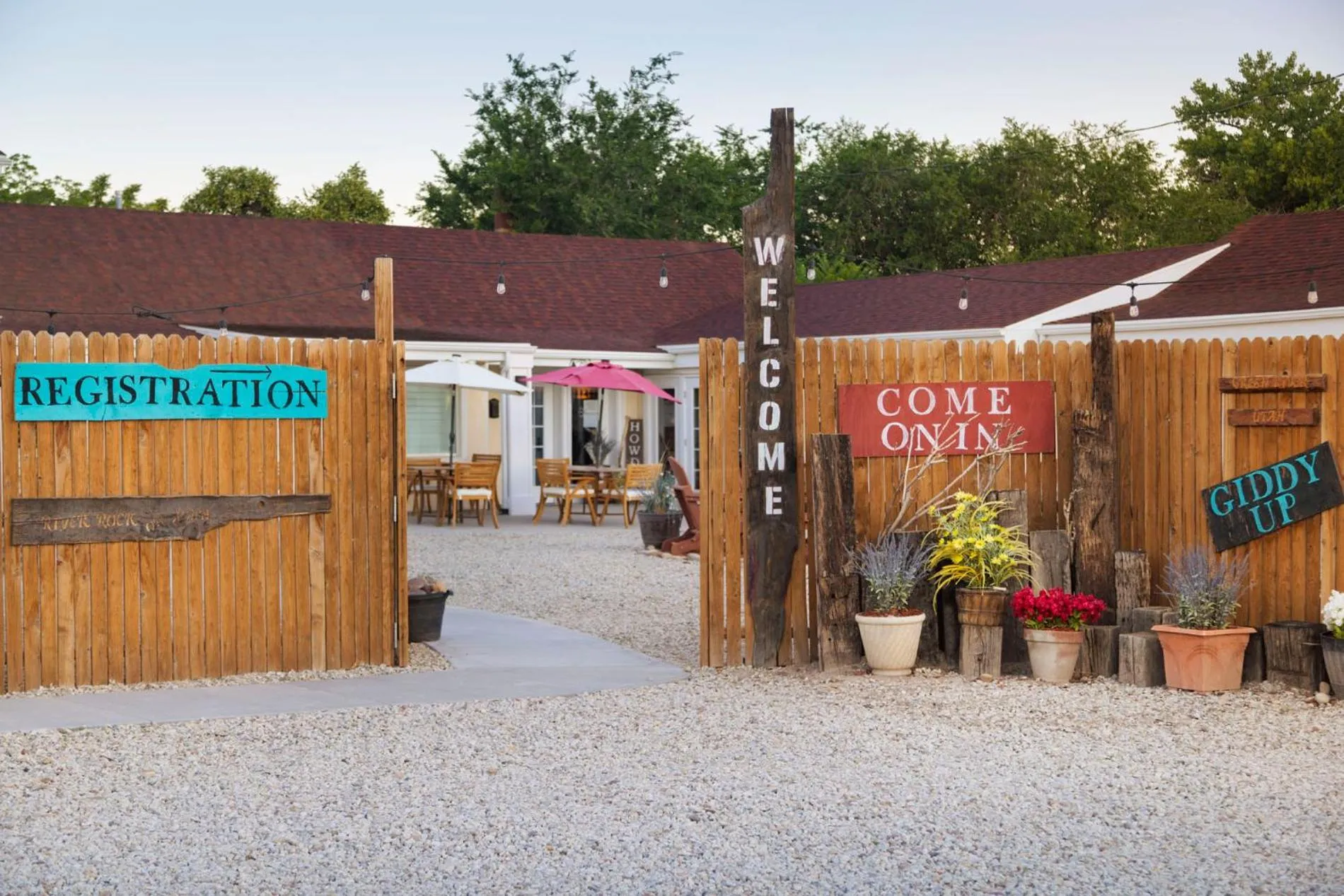 Property building in River Rock Inn B&B