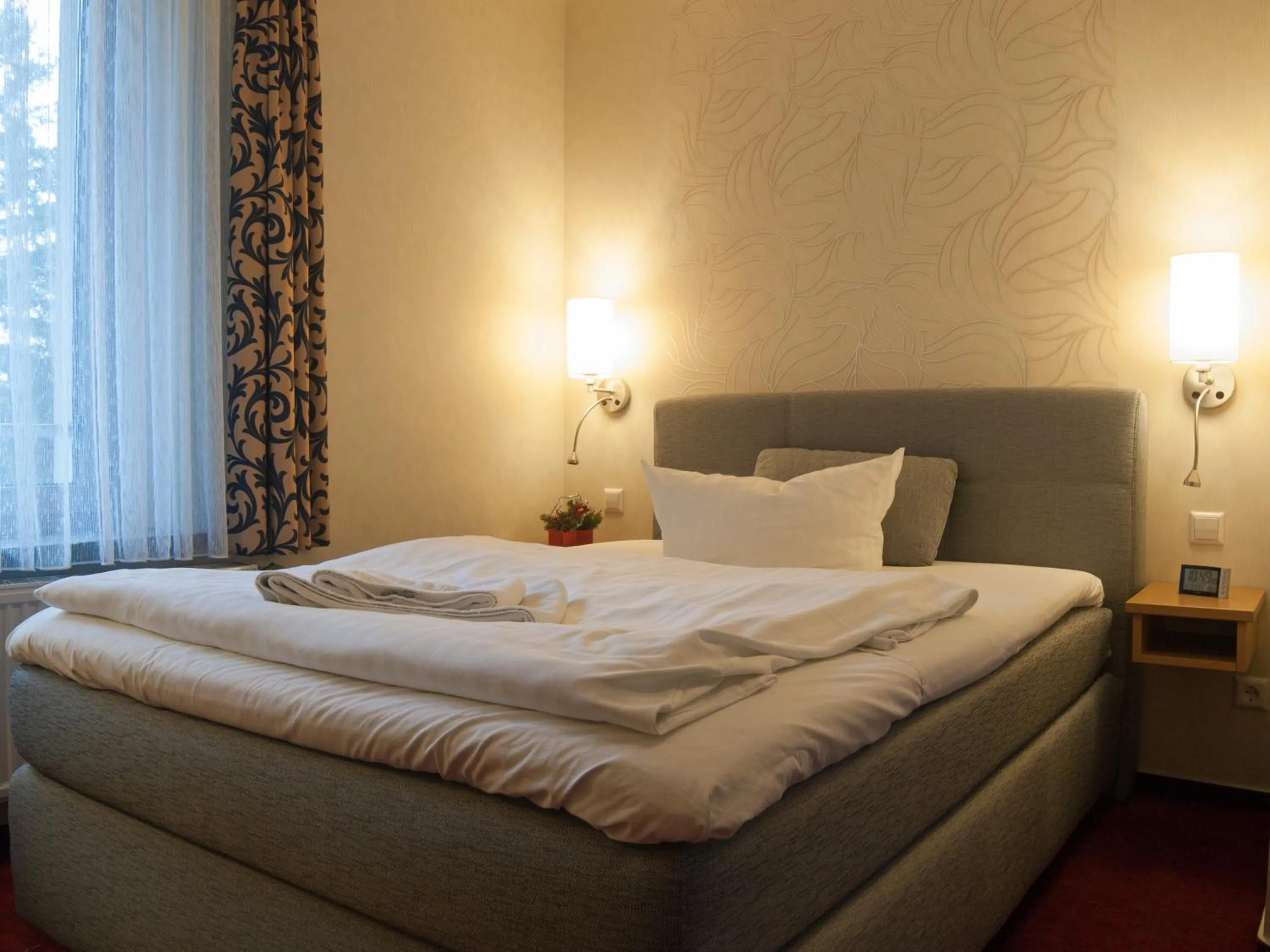 Photo of the whole room, Bed in Hotel & Restaurant Waldschlösschen