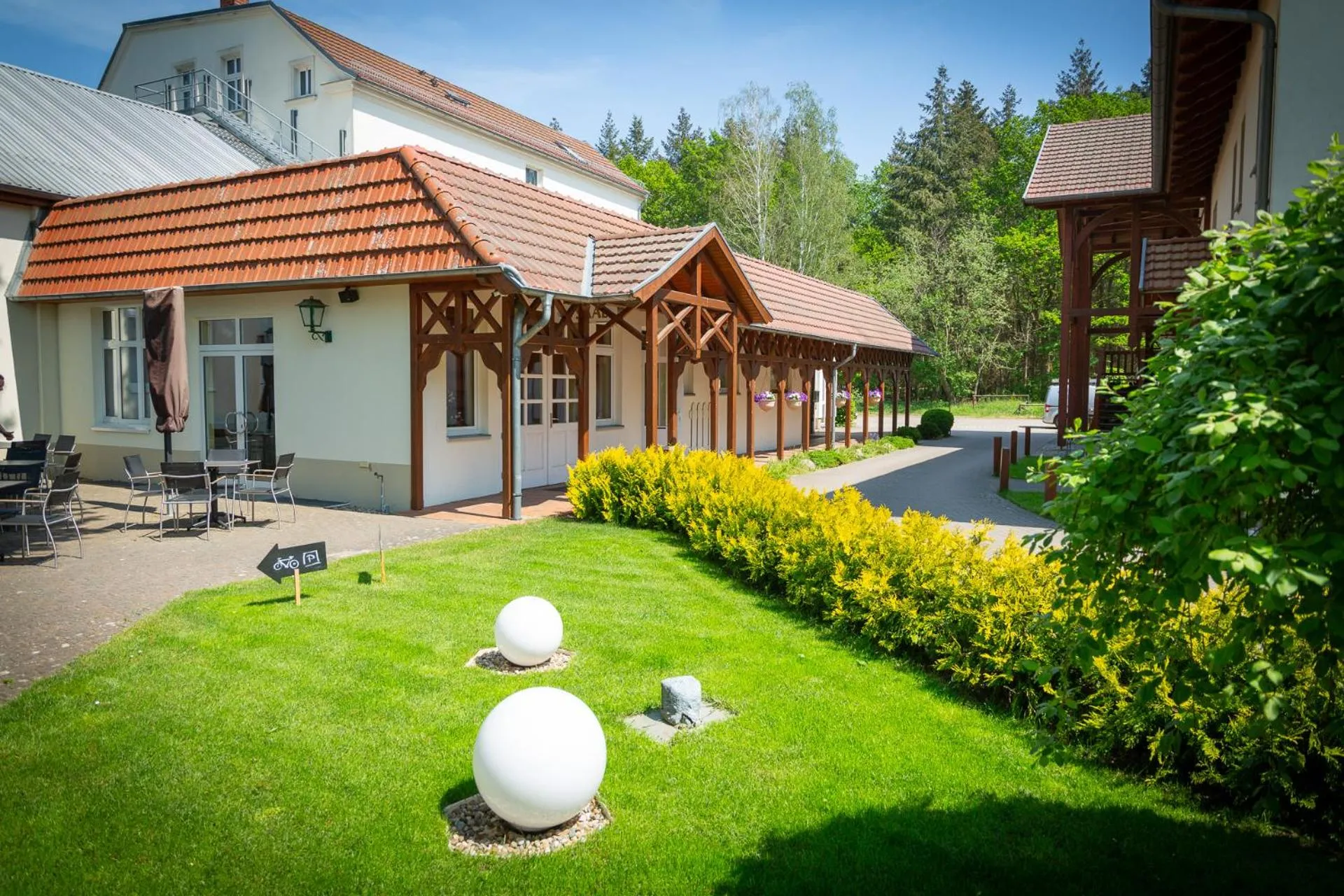 Property building in Hotel & Restaurant Waldschlösschen