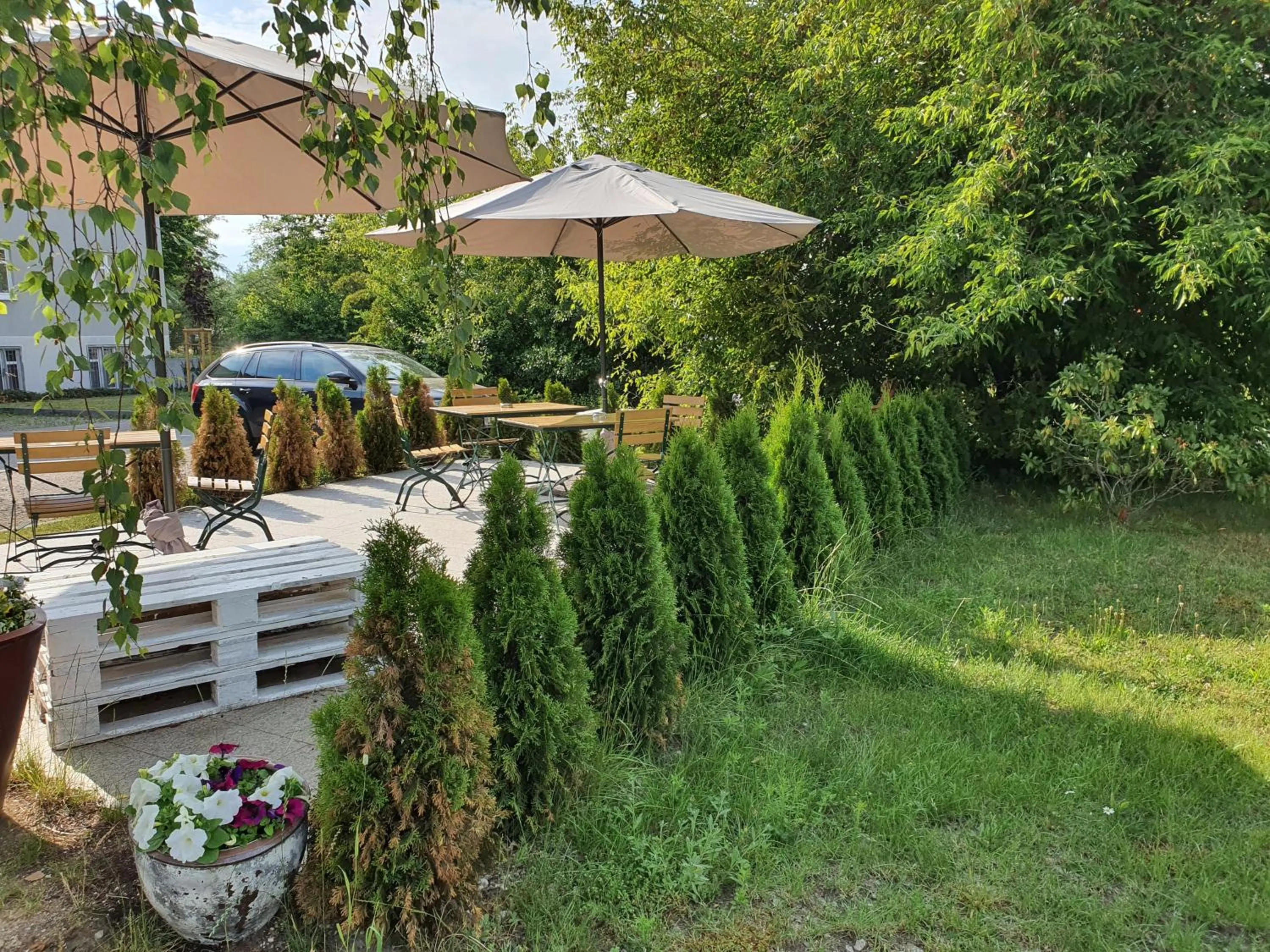 Garden in Apart Hotel Ferdinand Berlin