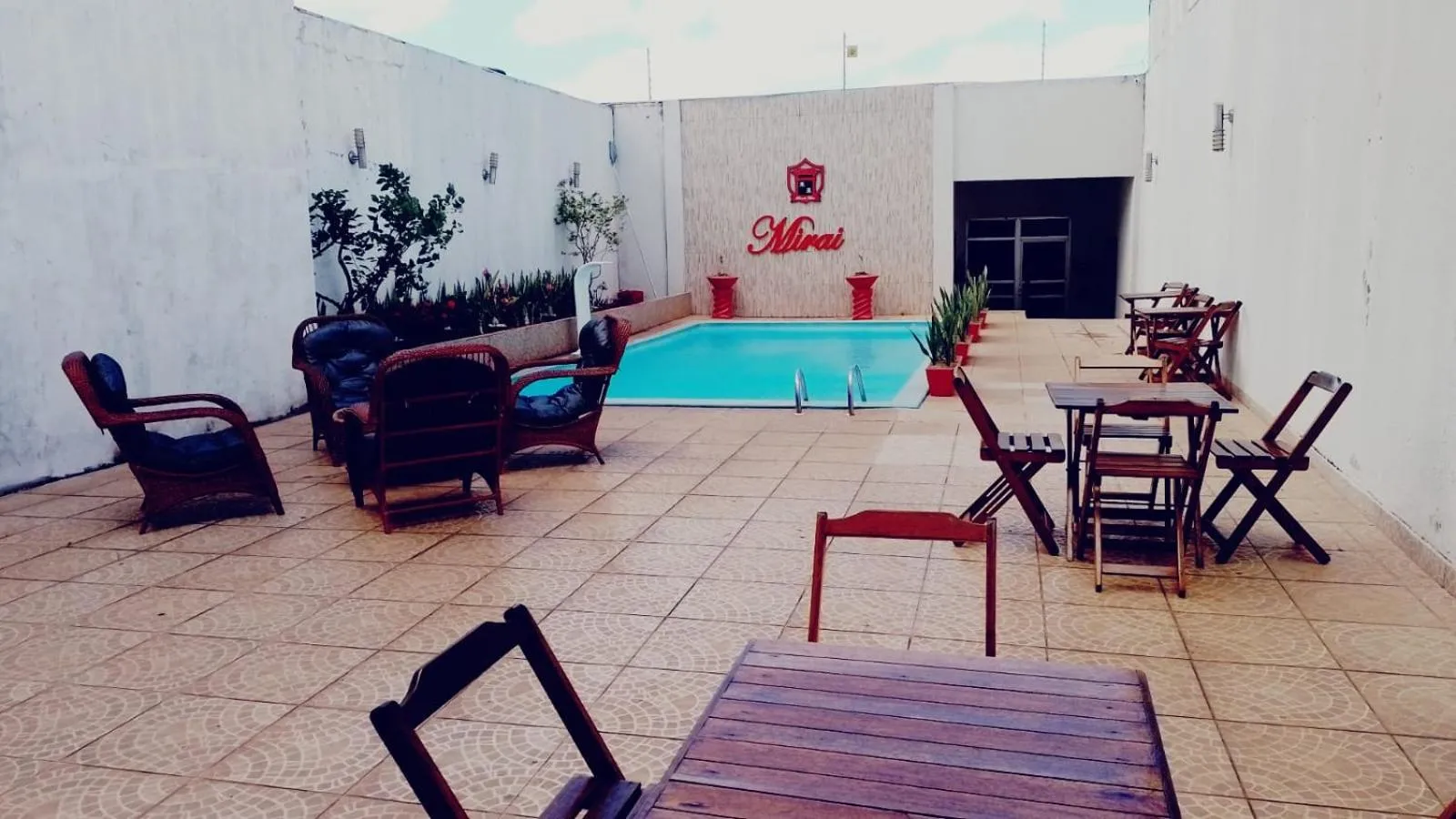 Swimming pool in Mirai Palace Hotel