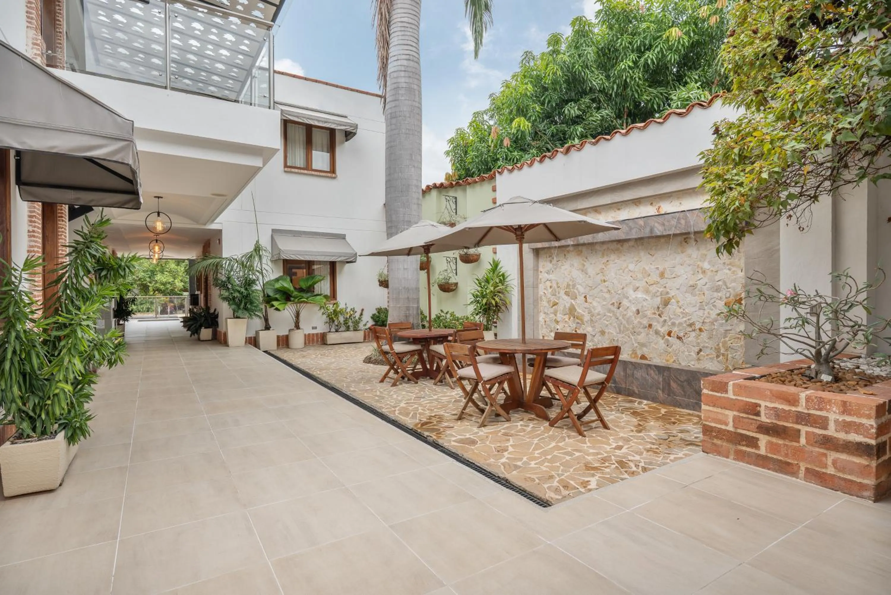 Patio in Casa Bixa Hotel Boutique -Santa Fe de Antioquia- Mayores de 12 años