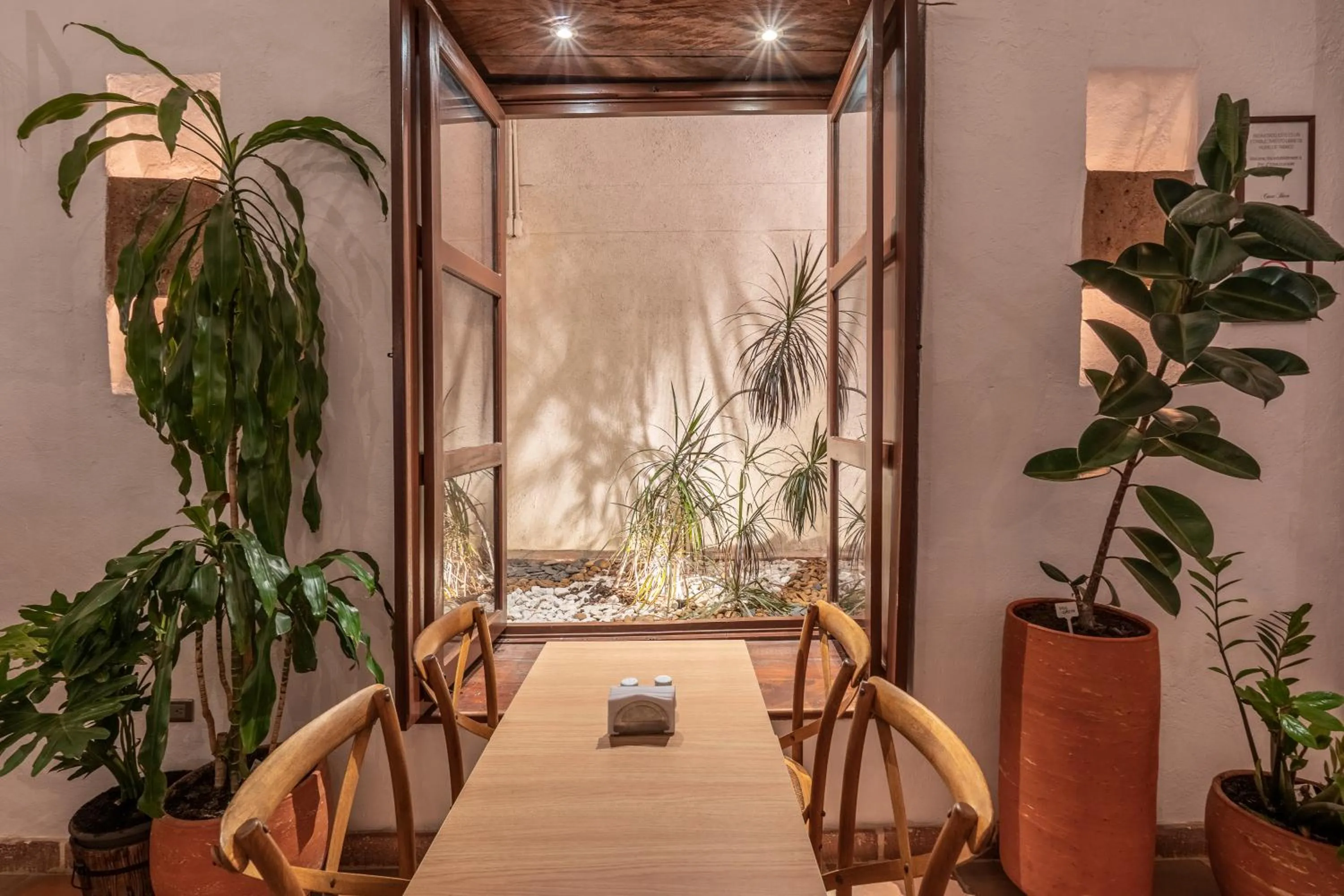 Restaurant/places to eat in Casa Bixa Hotel Boutique -Santa Fe de Antioquia- Mayores de 12 años