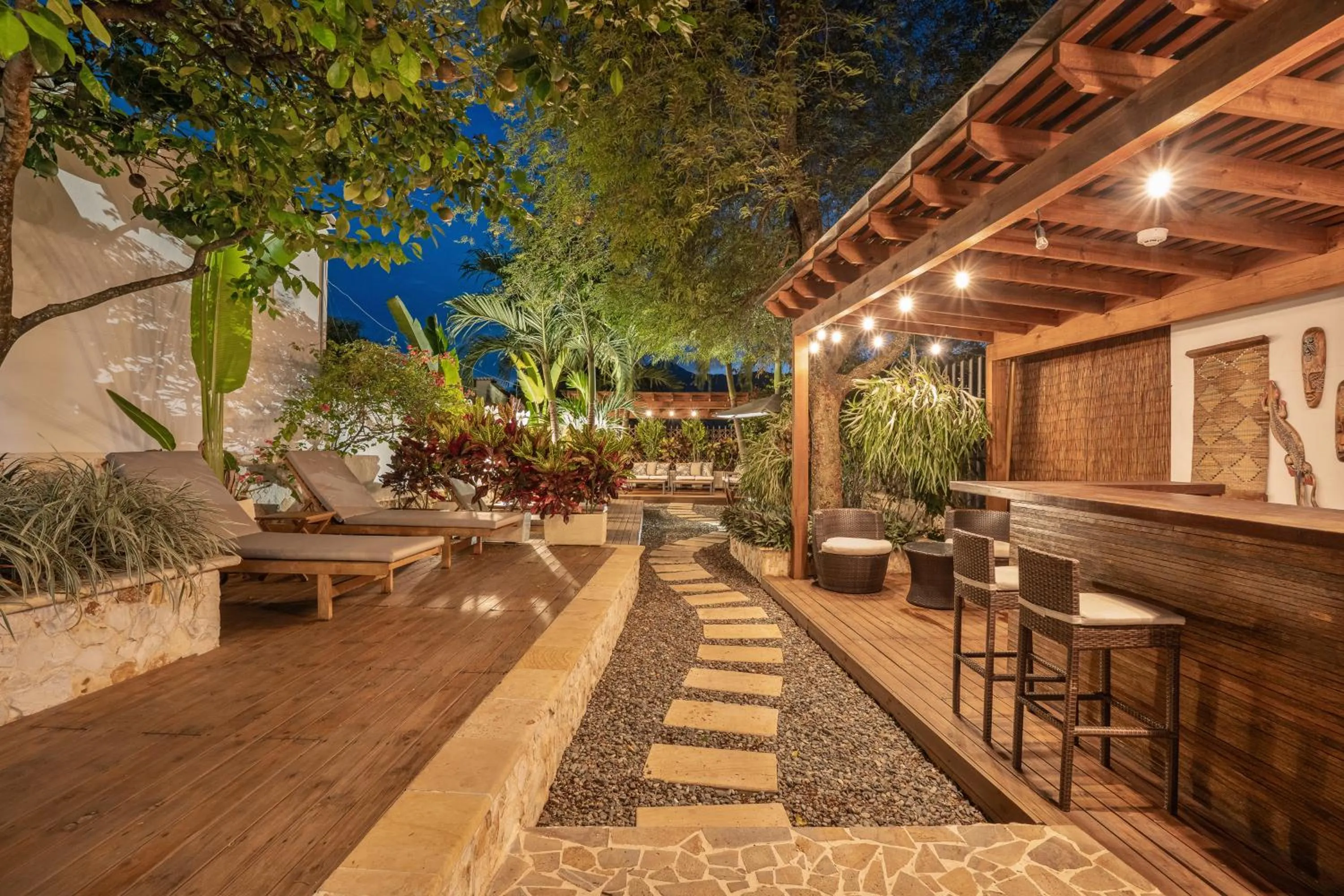 Patio in Casa Bixa Hotel Boutique -Santa Fe de Antioquia- Mayores de 12 años