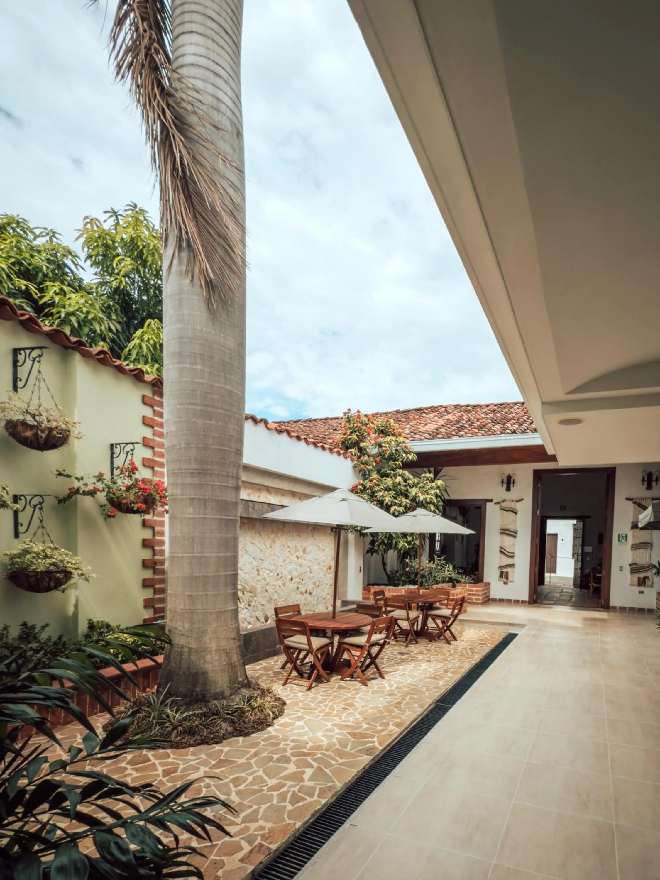 Patio in Casa Bixa Hotel Boutique - Solo Adultos