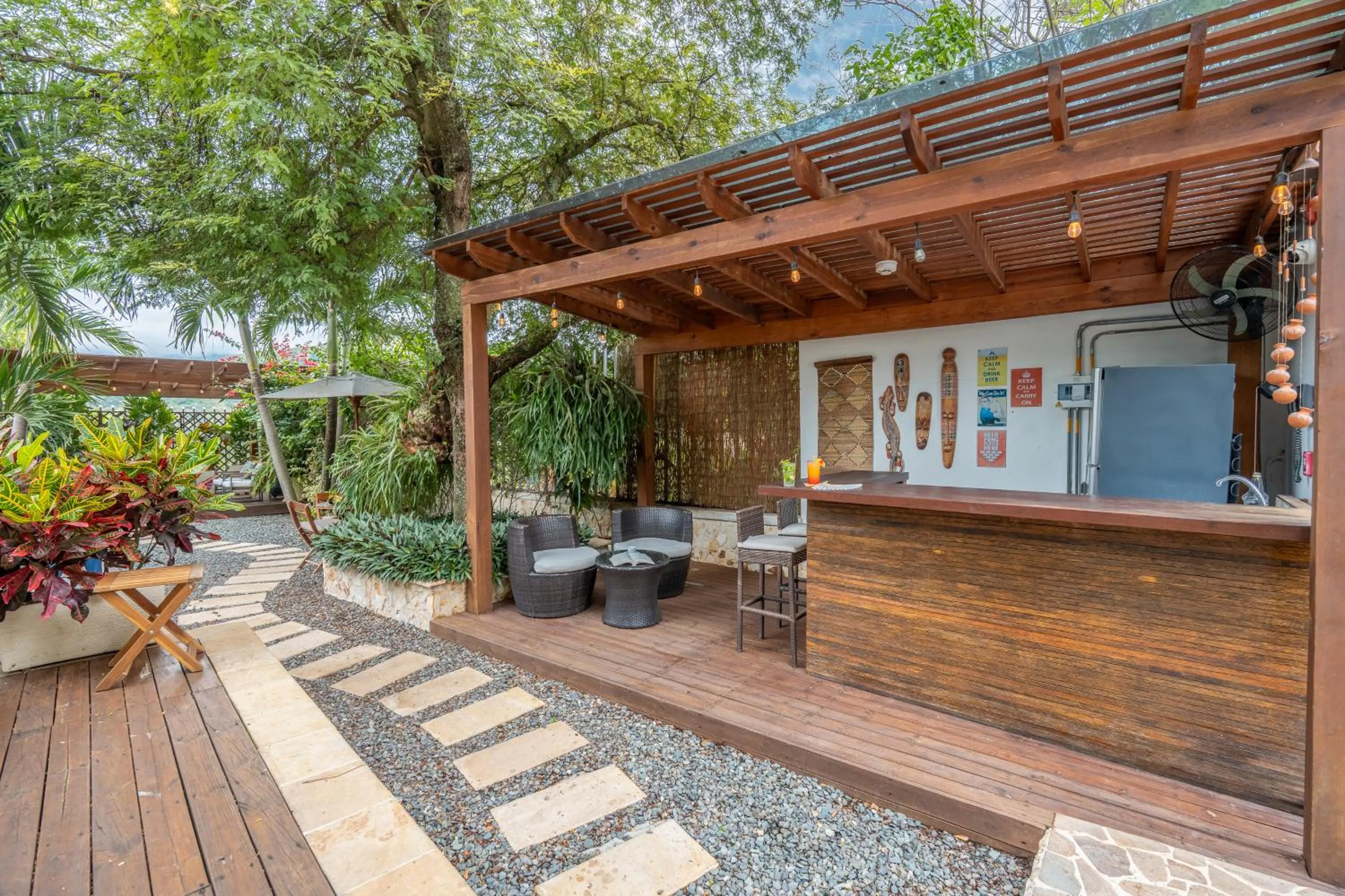 Patio in Casa Bixa Hotel Boutique -Santa Fe de Antioquia- Mayores de 12 años