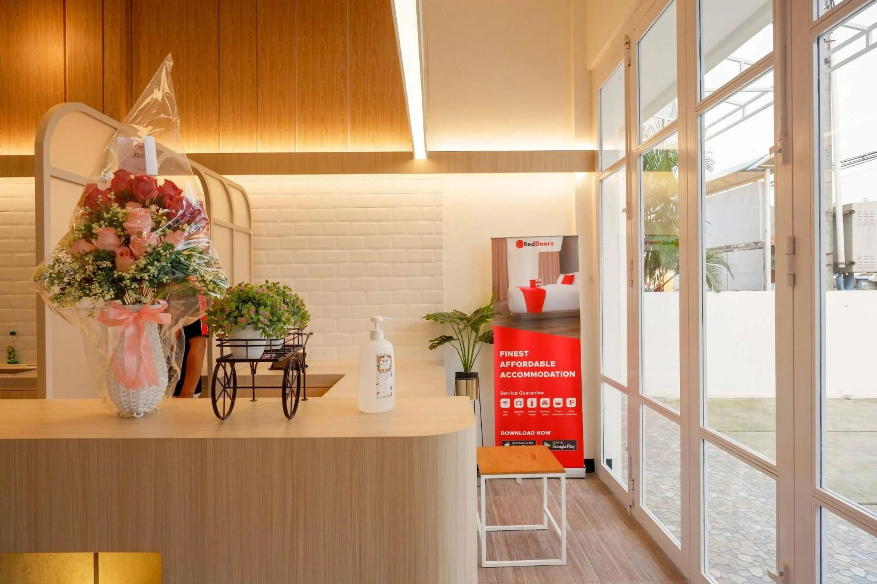 Lobby or reception in RedDoorz near Universitas Muhammadiyah Purwokerto