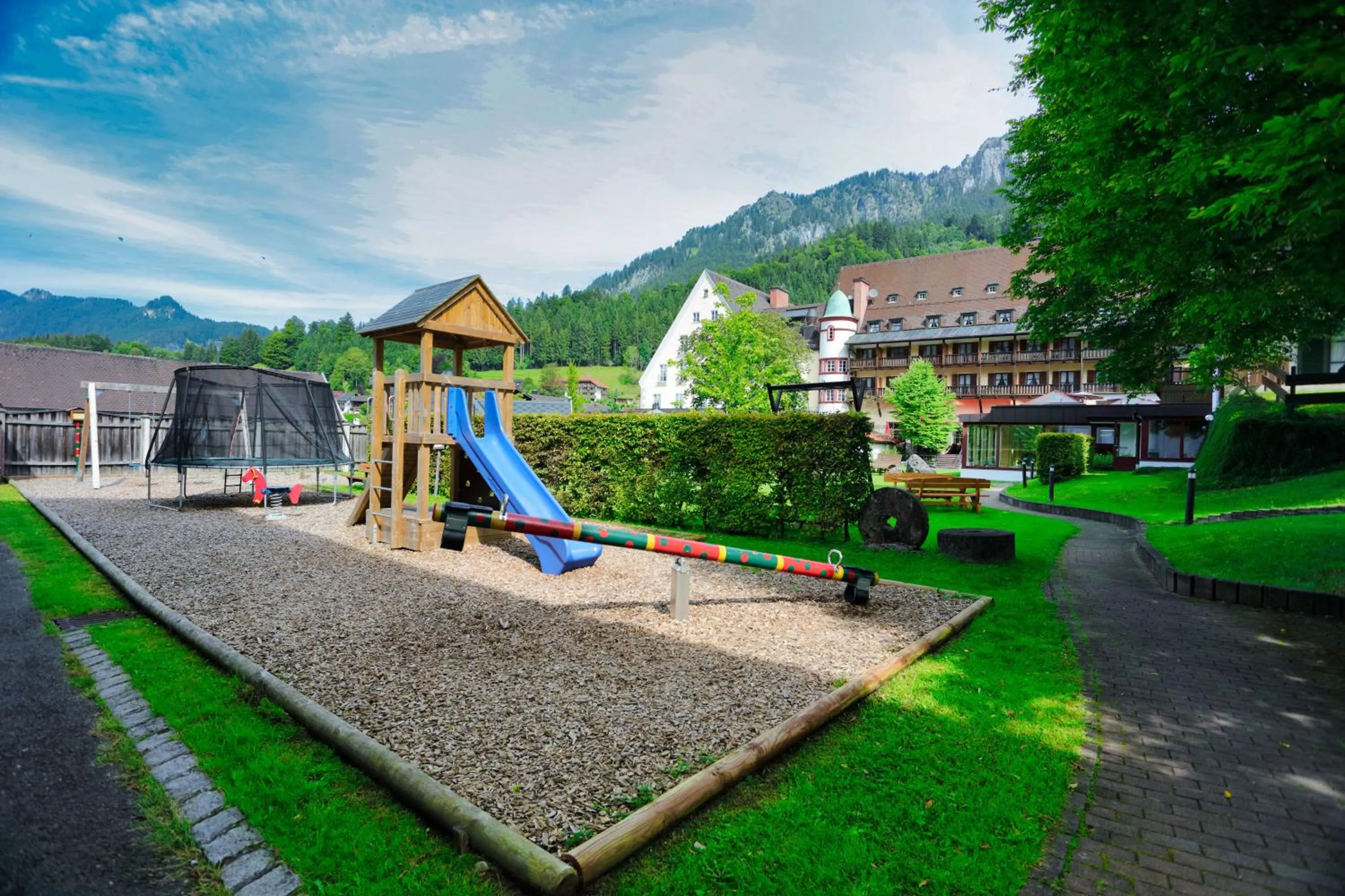 Children play ground in Hotel Klosterhotel Ludwig der Bayer