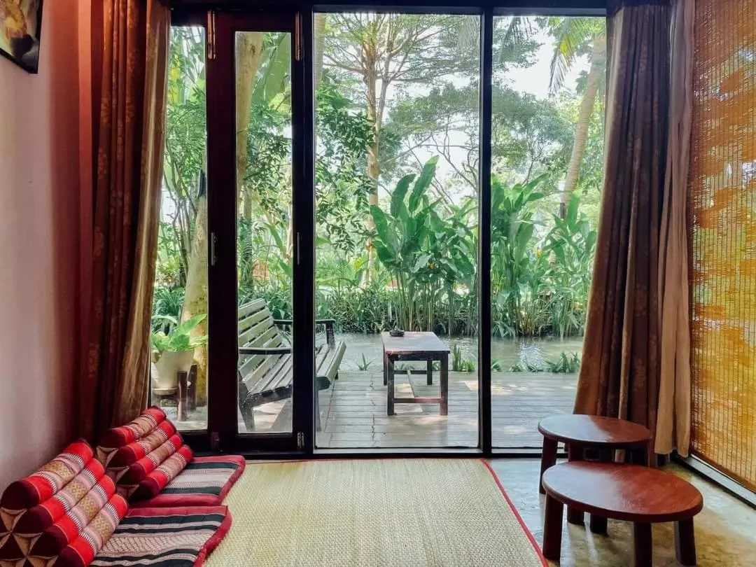 Balcony/Terrace in River CoCo @ Amphawa