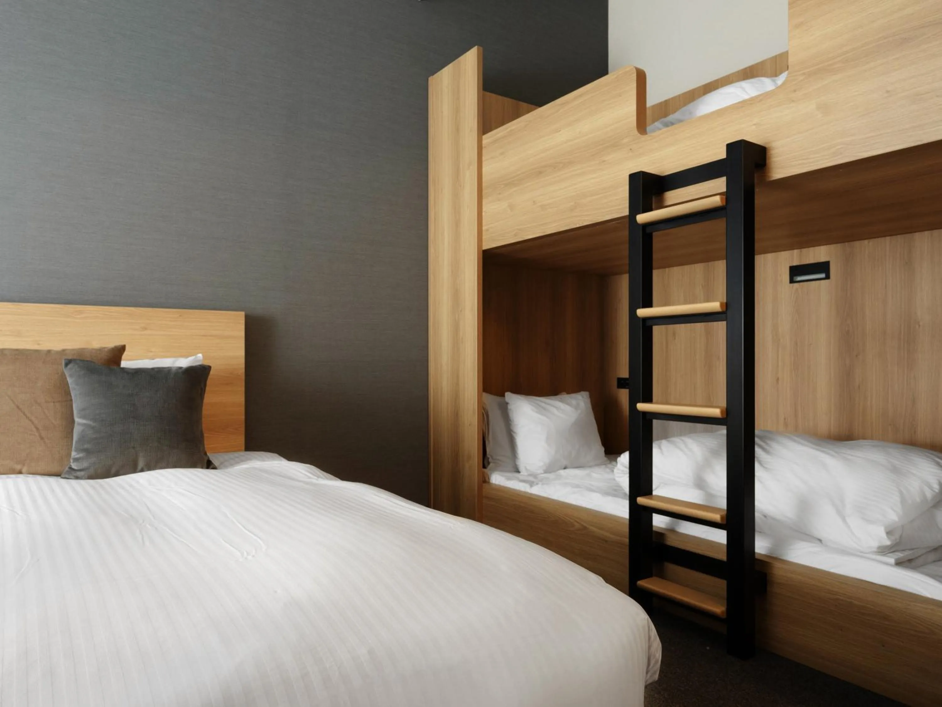 Photo of the whole room, Bed in MIMARU Tokyo Asakusa Station