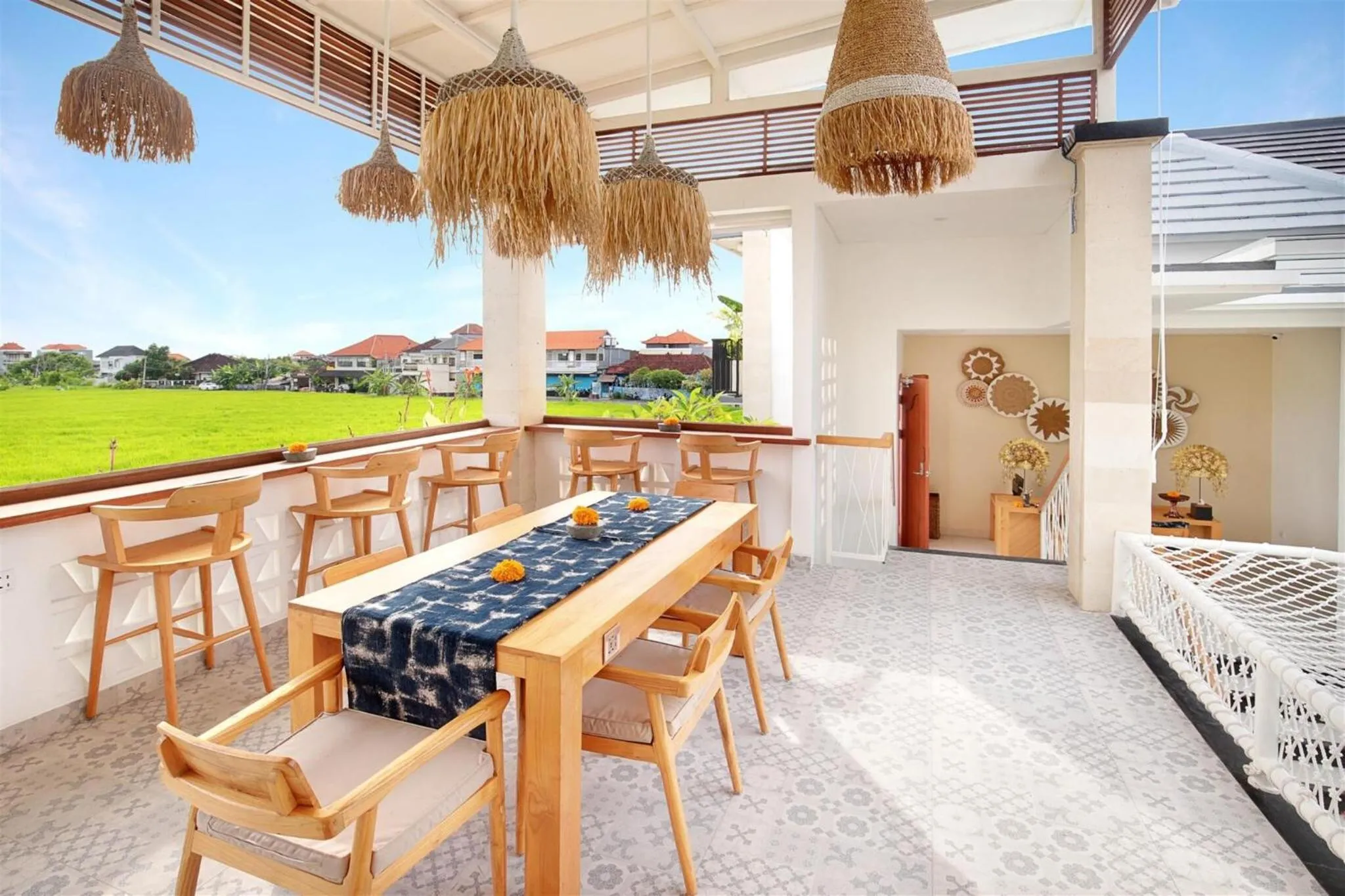 Dining area in Aeera Villa Canggu by Ini Vie Hospitality