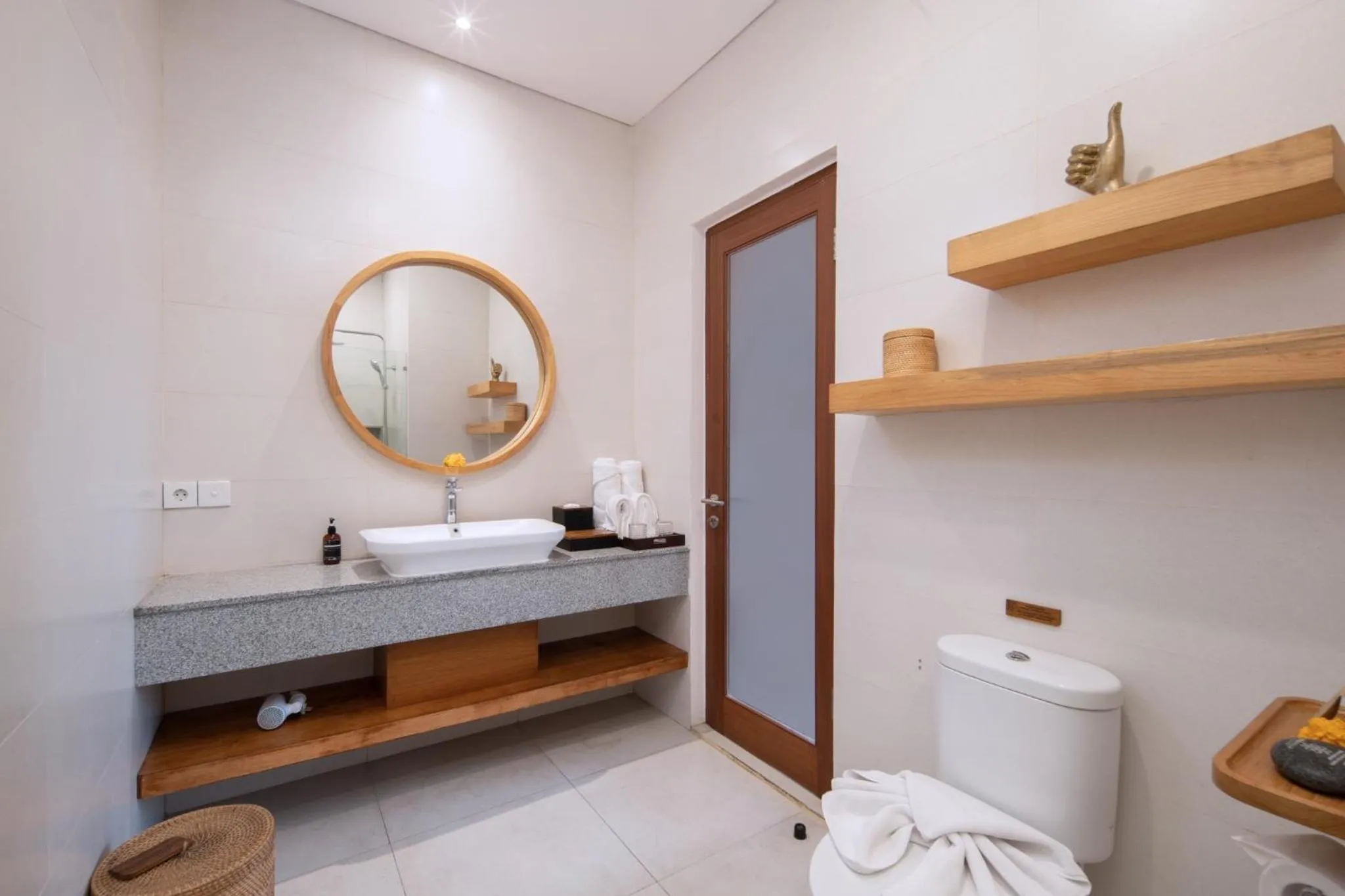 Bathroom in Aeera Villa Canggu by Ini Vie Hospitality