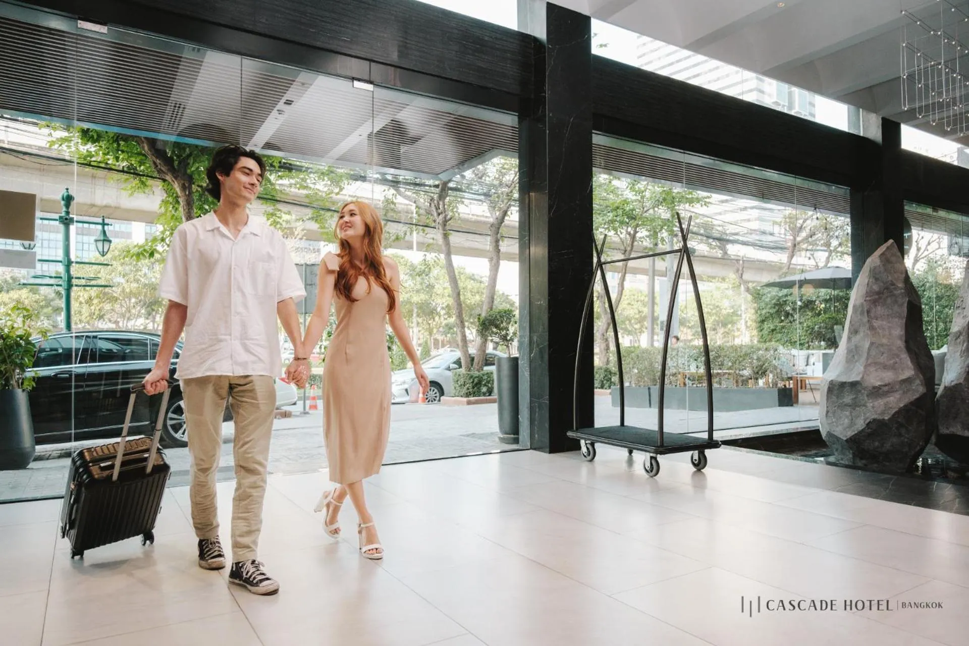 Lobby or reception in Cascade Hotel Bangkok