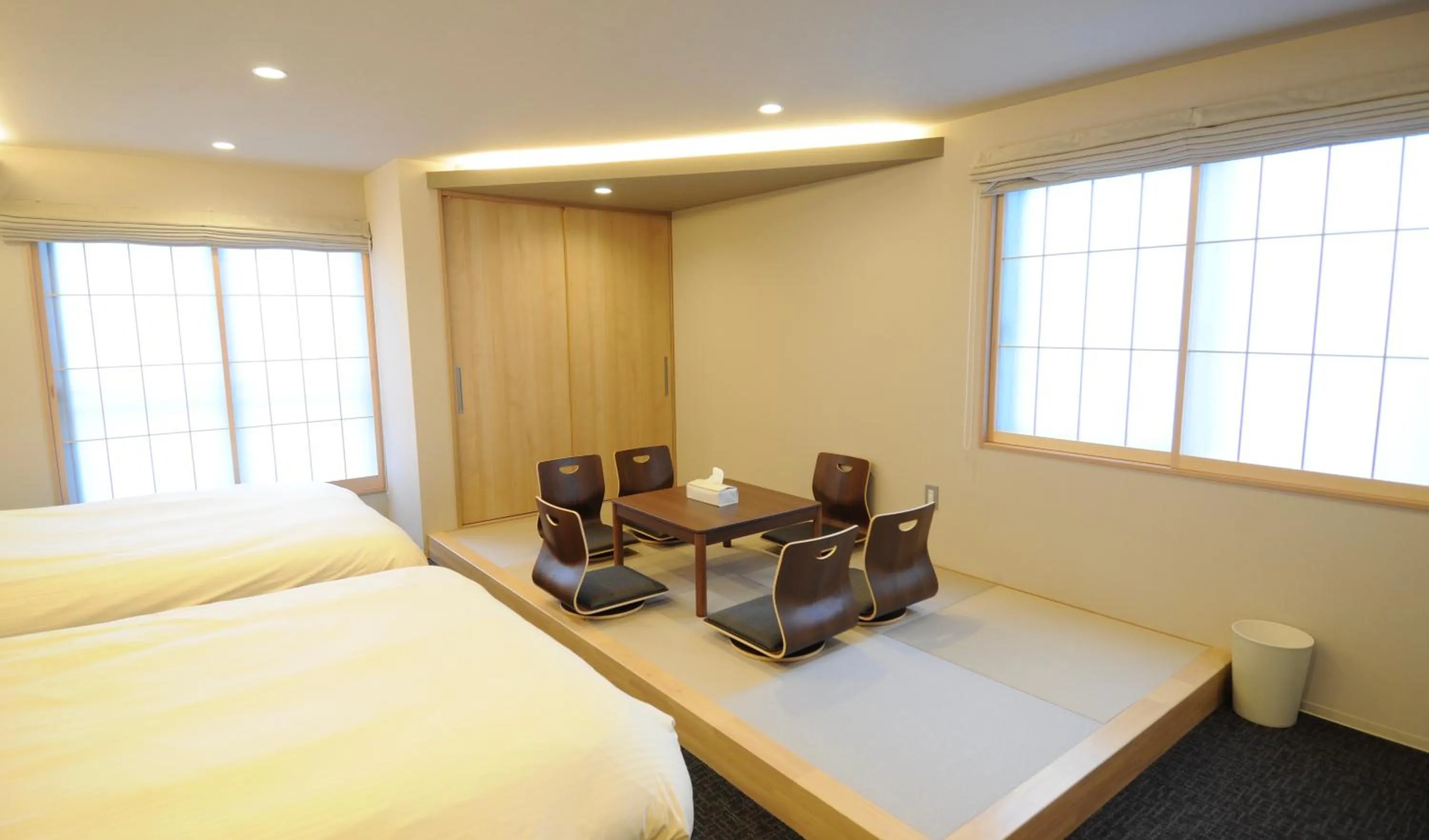 Bed in HIZ HOTEL Kyoto-Nijo Castle
