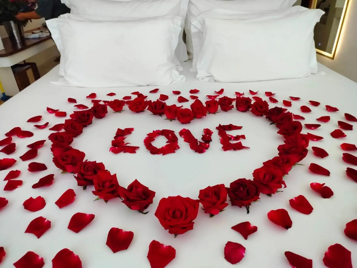 Guests, Bed in White Whale Beachfront Pool Villa