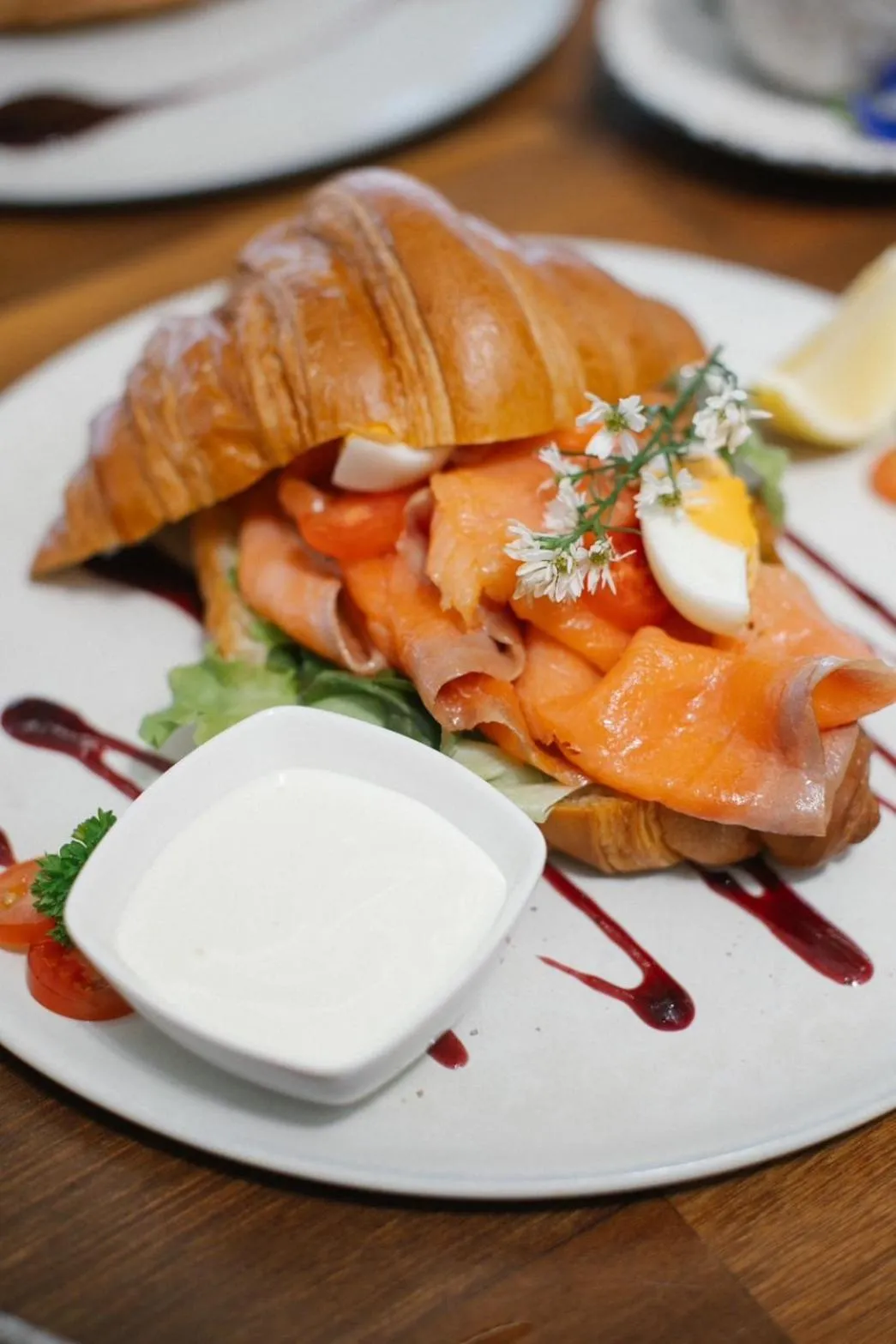 Breakfast in White Whale Beachfront Pool Villa